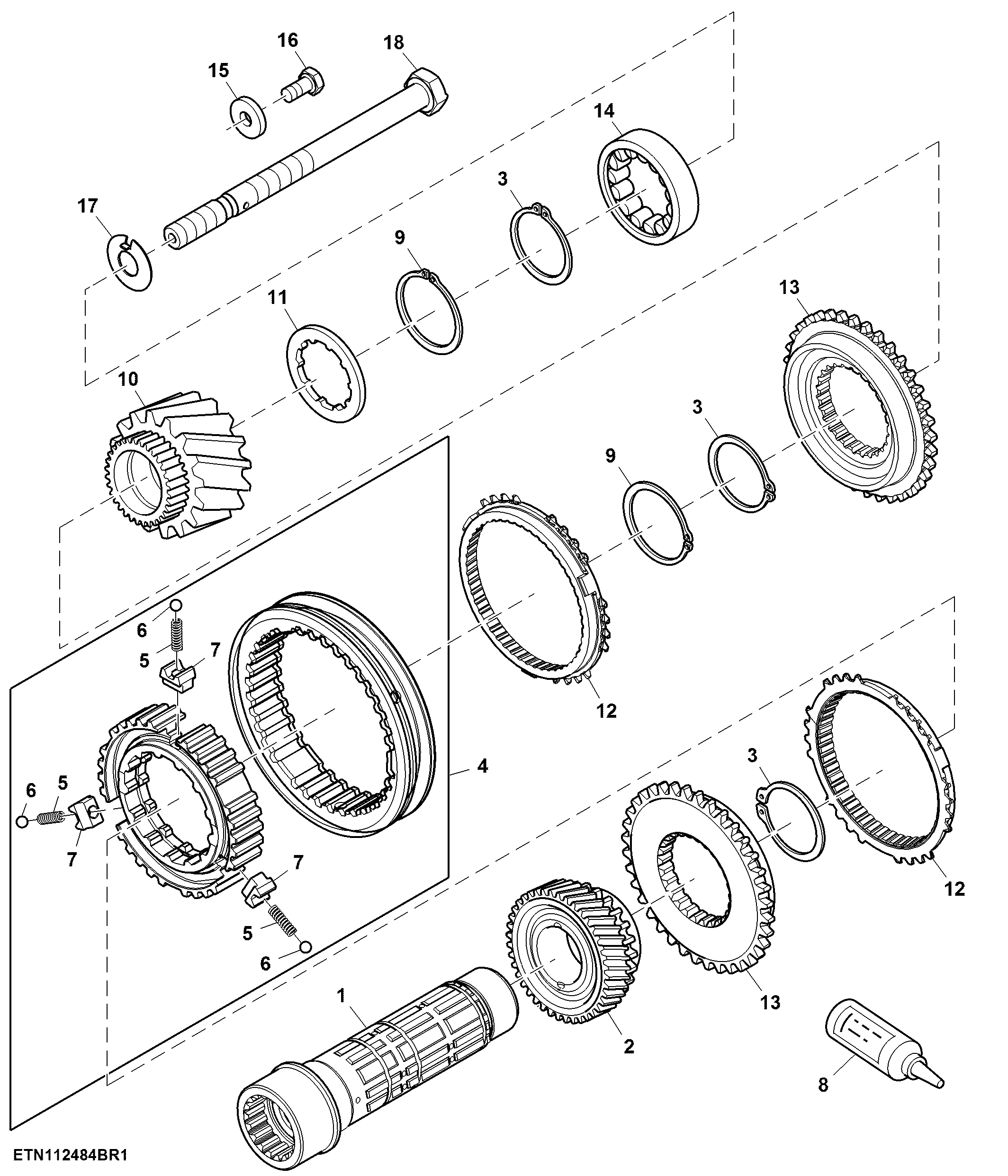 Drive Shaft, Option Transmission, CommandQuad™
