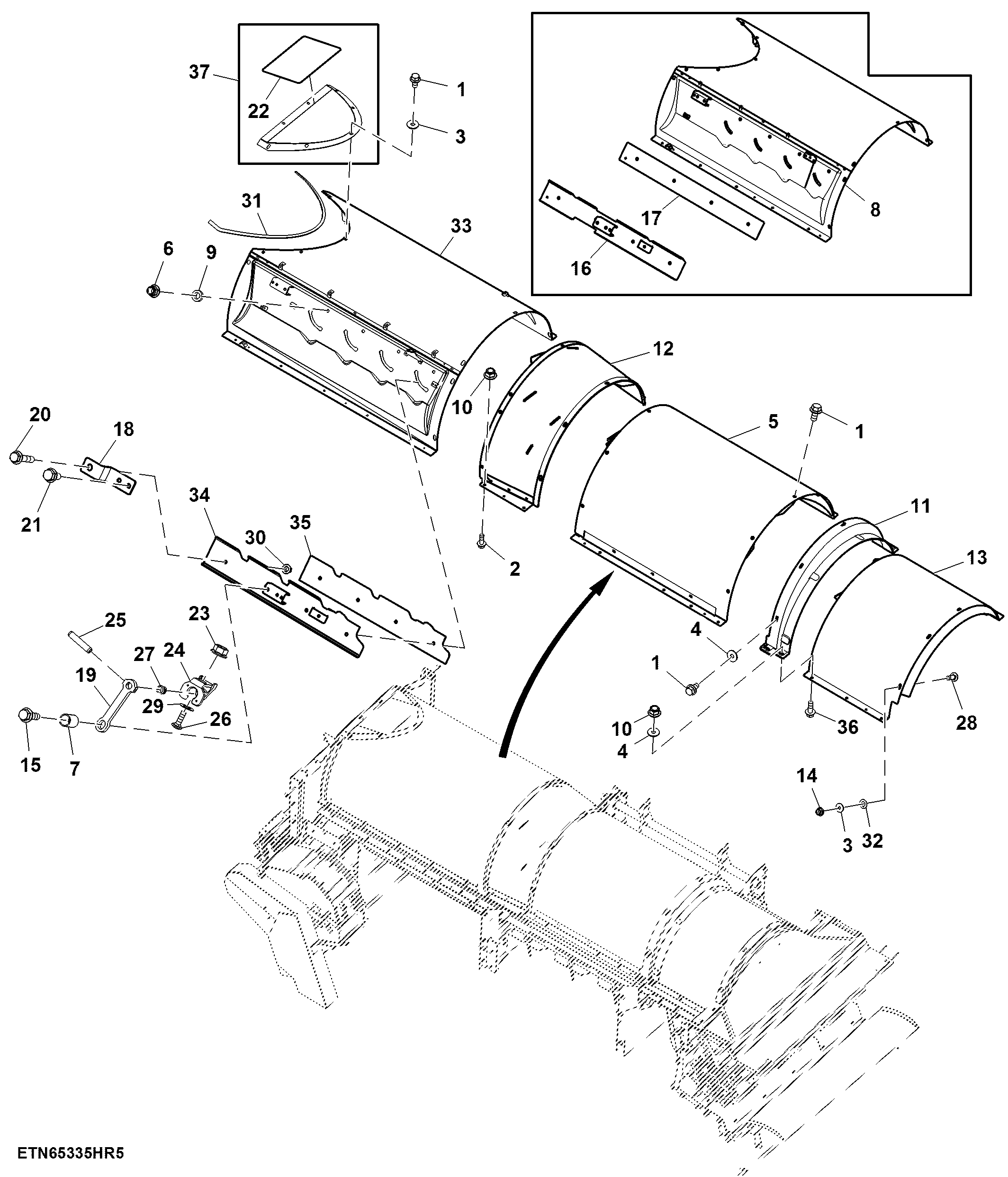Rotary Top Covers, Adjustable Conical, Regular Wear