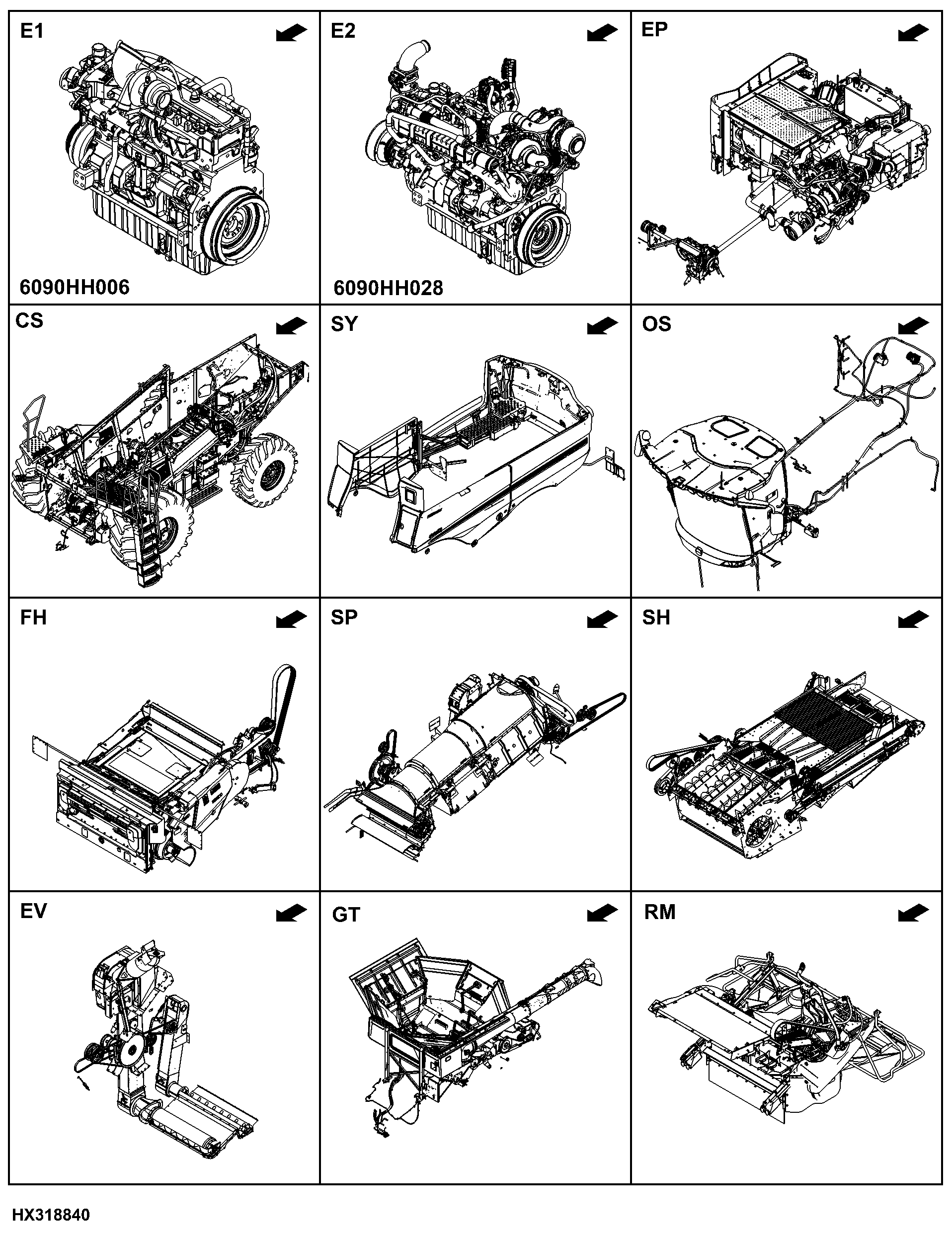 S770 Combine (PIN: 1H0S770XXXX800001-1H0S770XXXX805000)