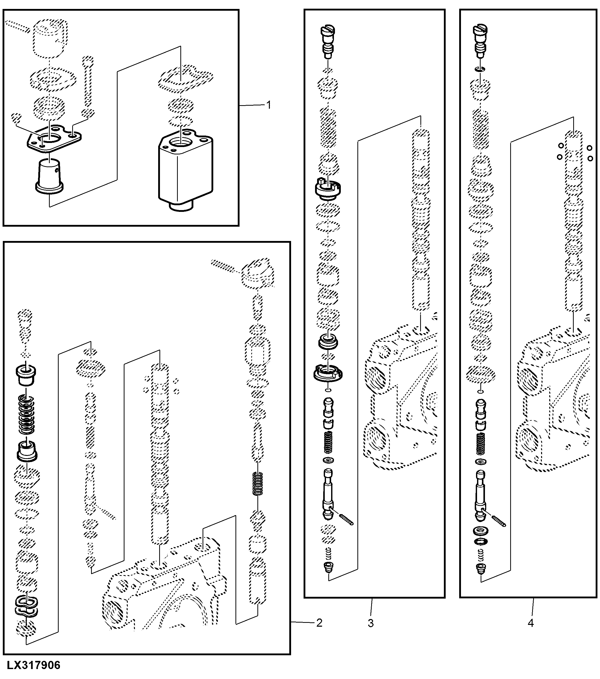 REPAIR KITS SELECTIVE CONTROL VALVE (300 SERIES)