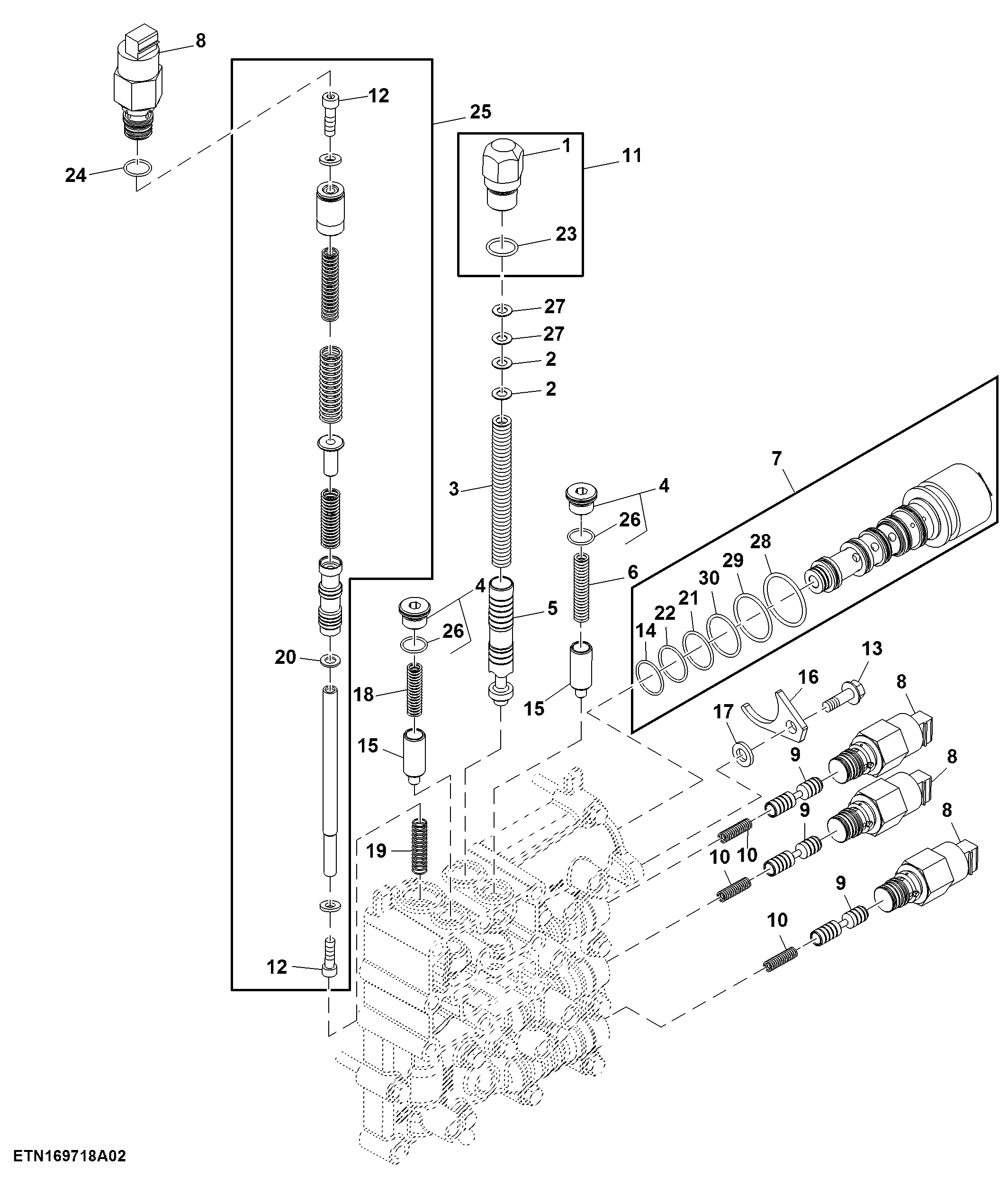 Control Valve, MFWD, PowrReverser™ Plus, (2/2)