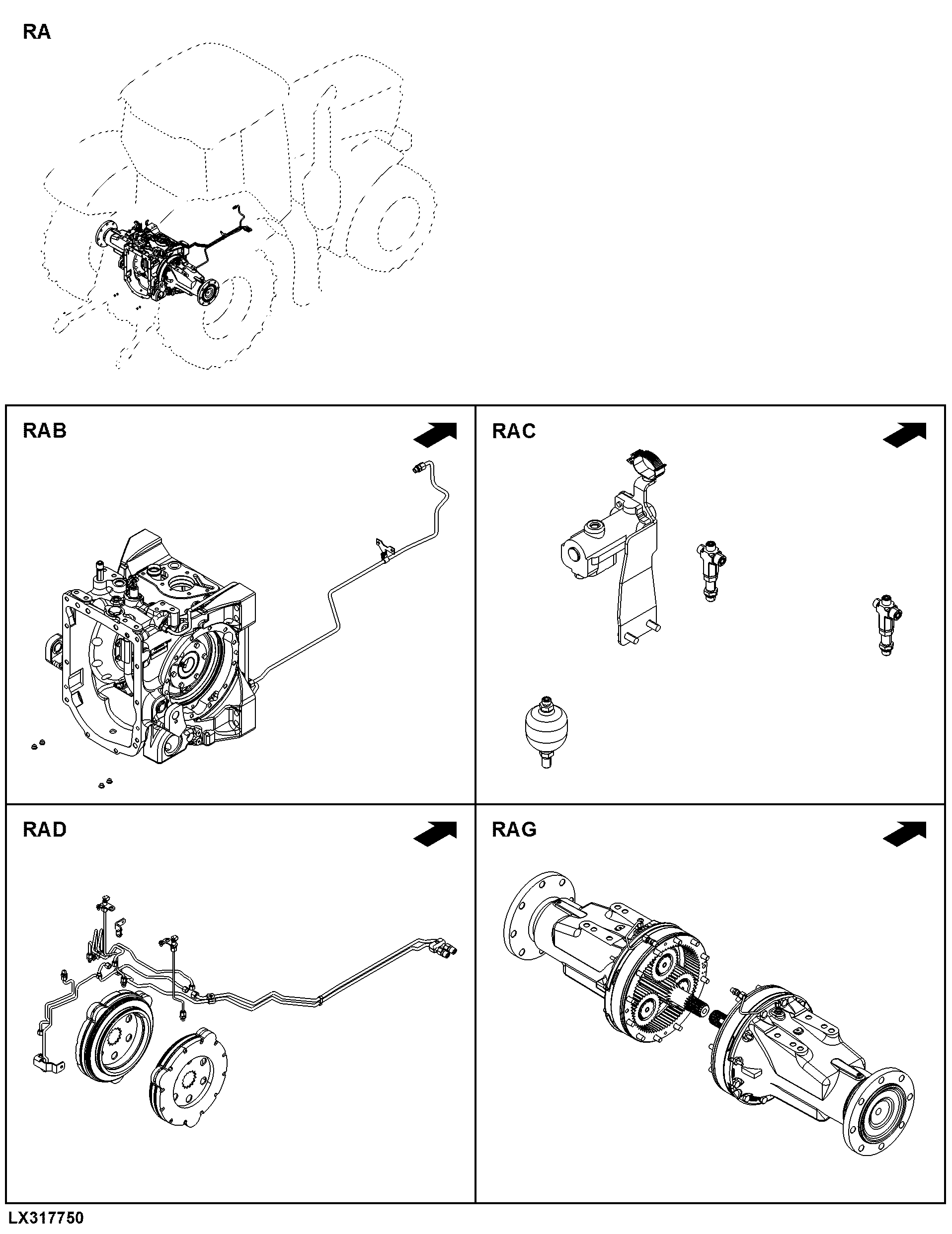 RA Rear Axle