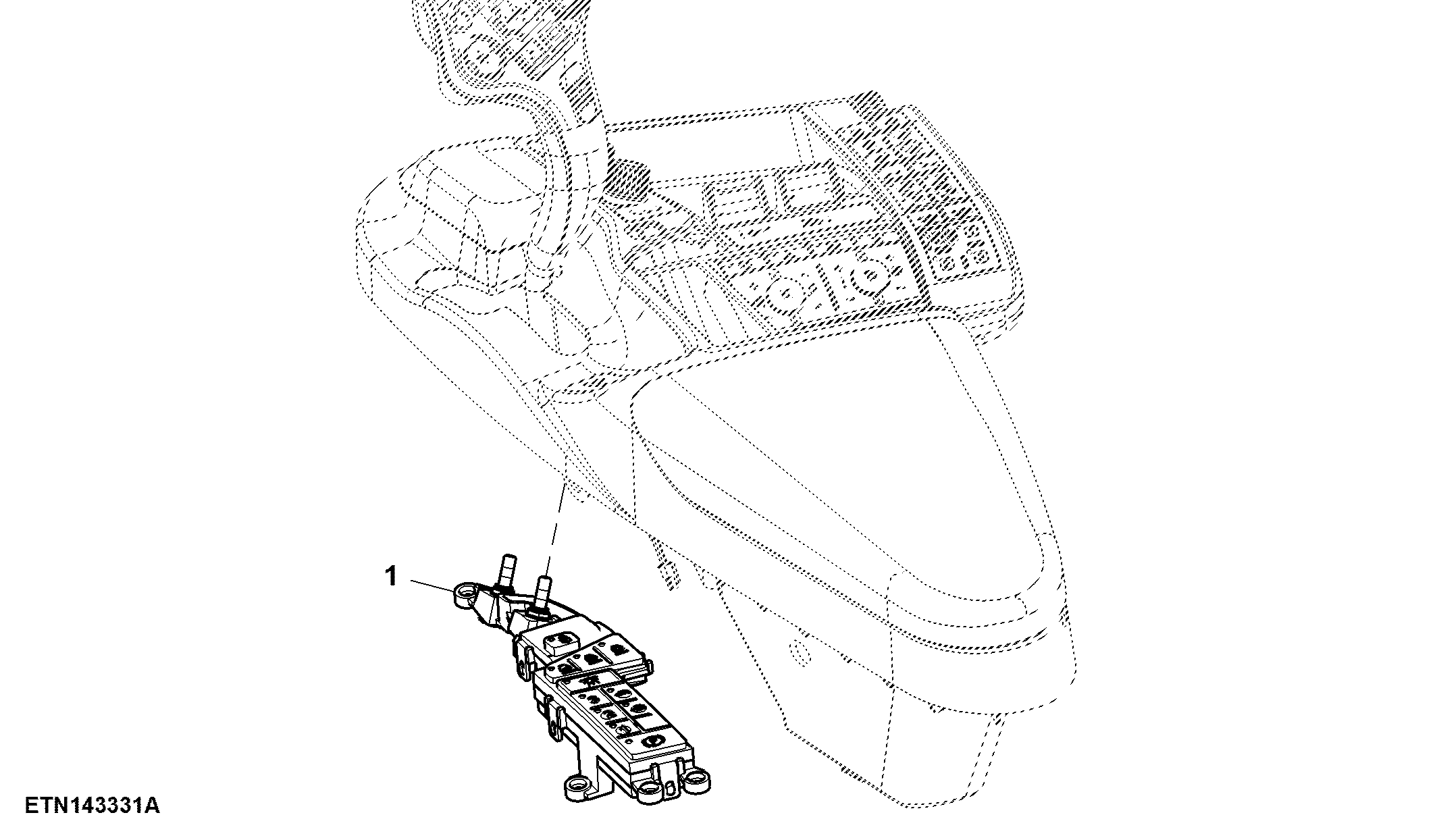 Transmission Control Module, Push Button Shift W/ 4WD