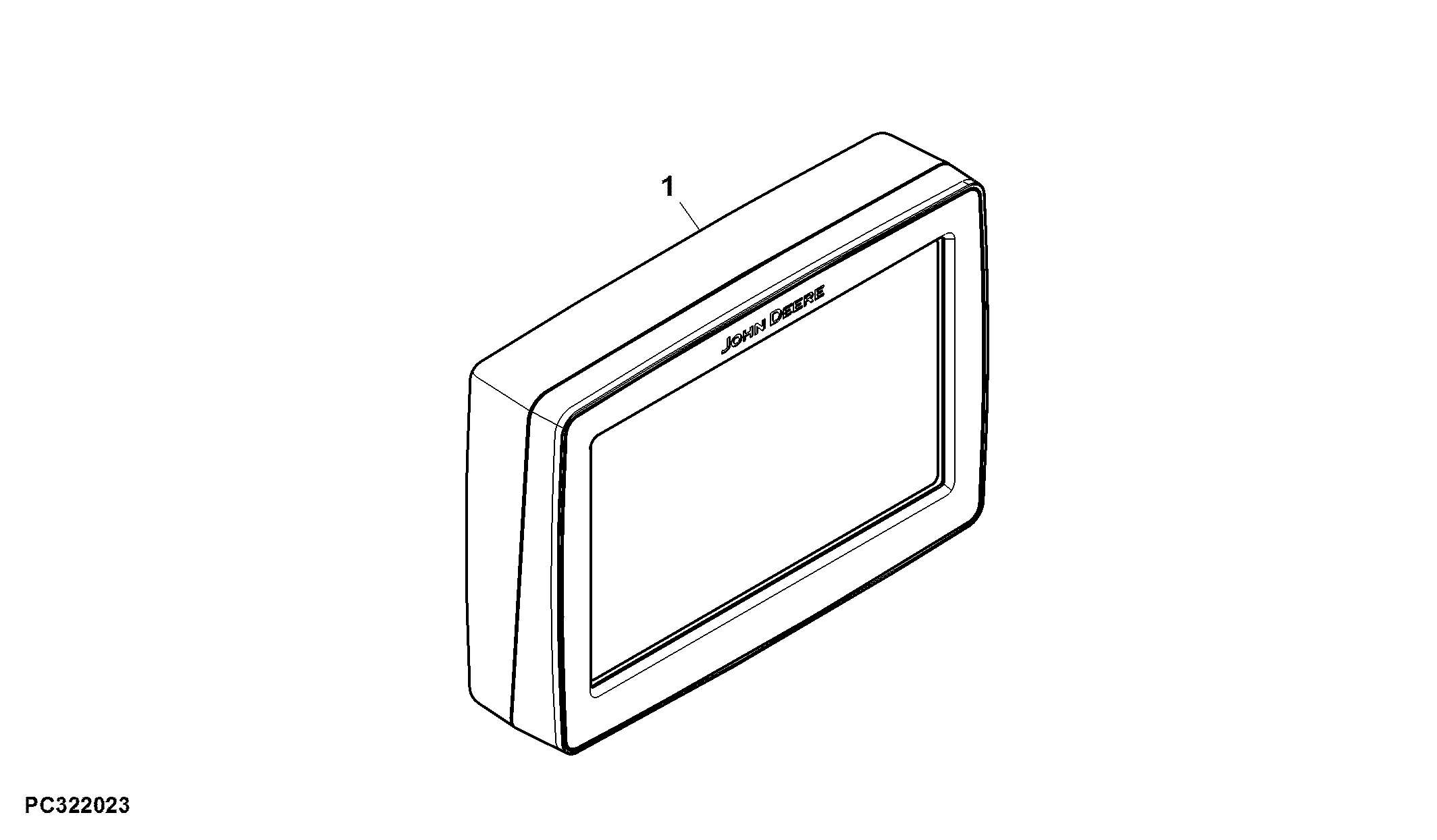 CommandCenter™ Display Unit, W/O Touchscreen, W/ Video Version