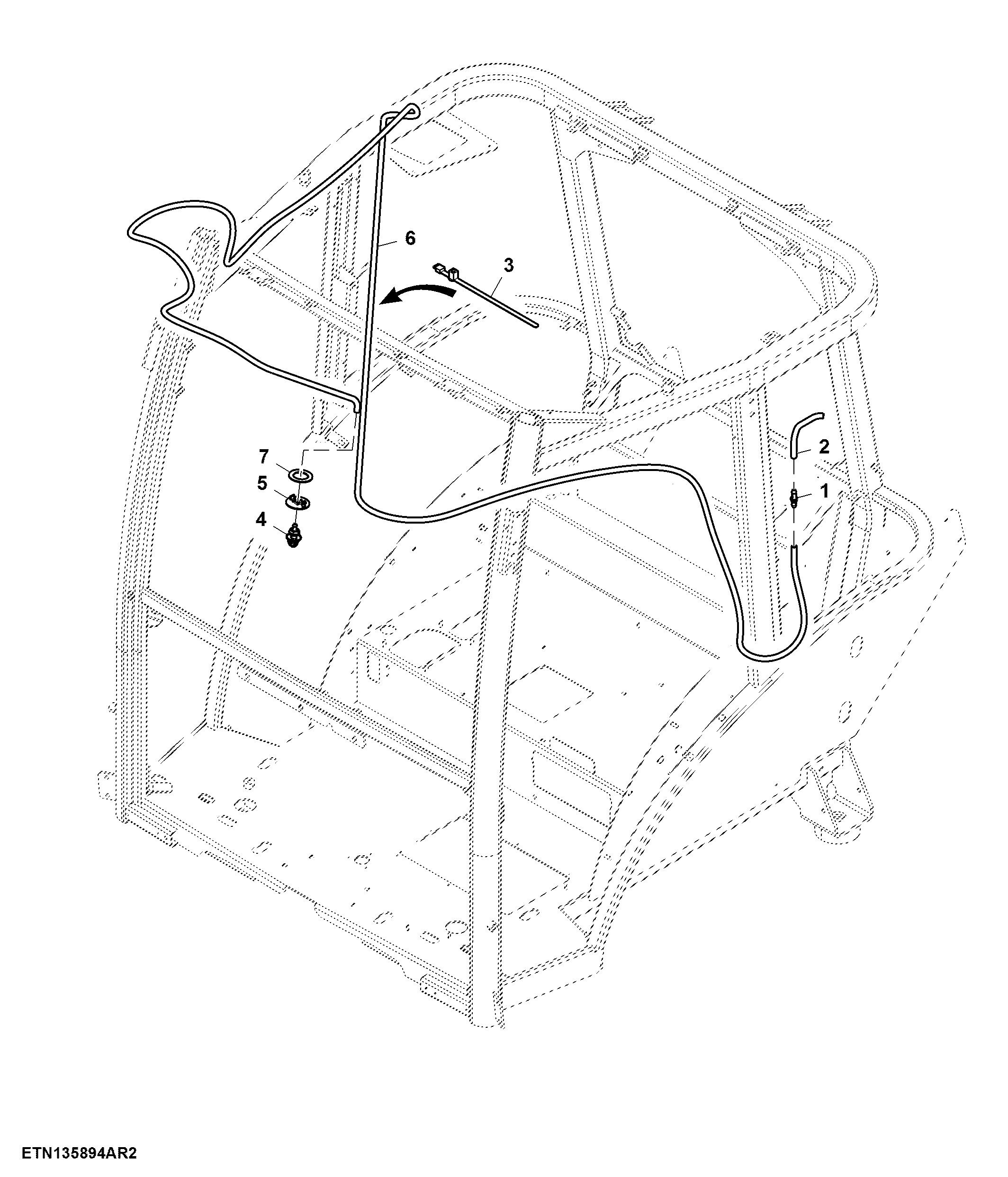 Front Windshield Washer (1LV5100E*JK(1,4)00001- )