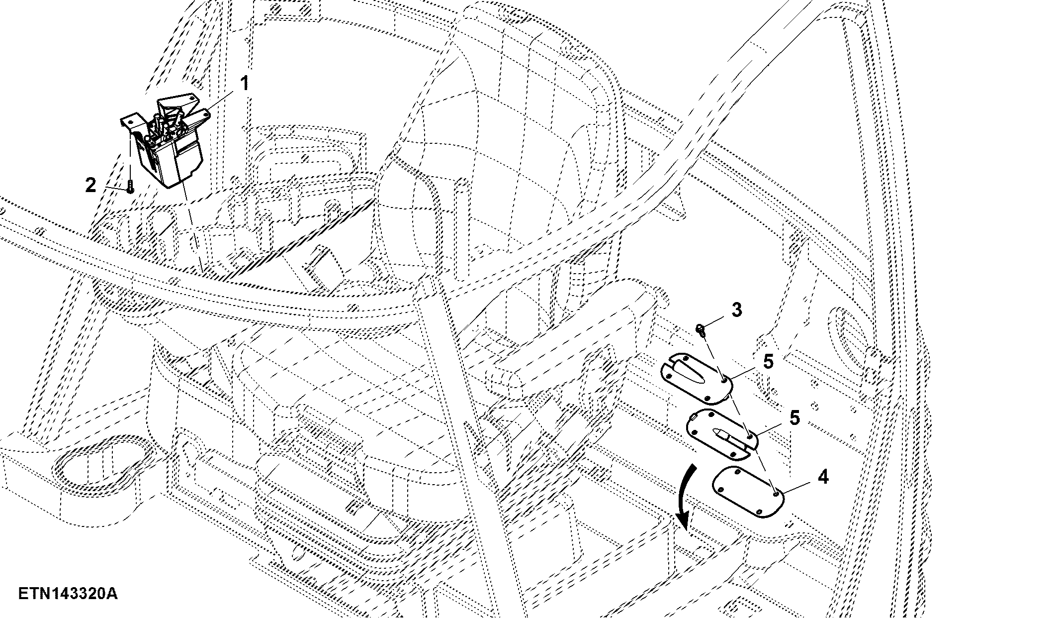 Multifunction Lever Mechanism Control W/ Sensor