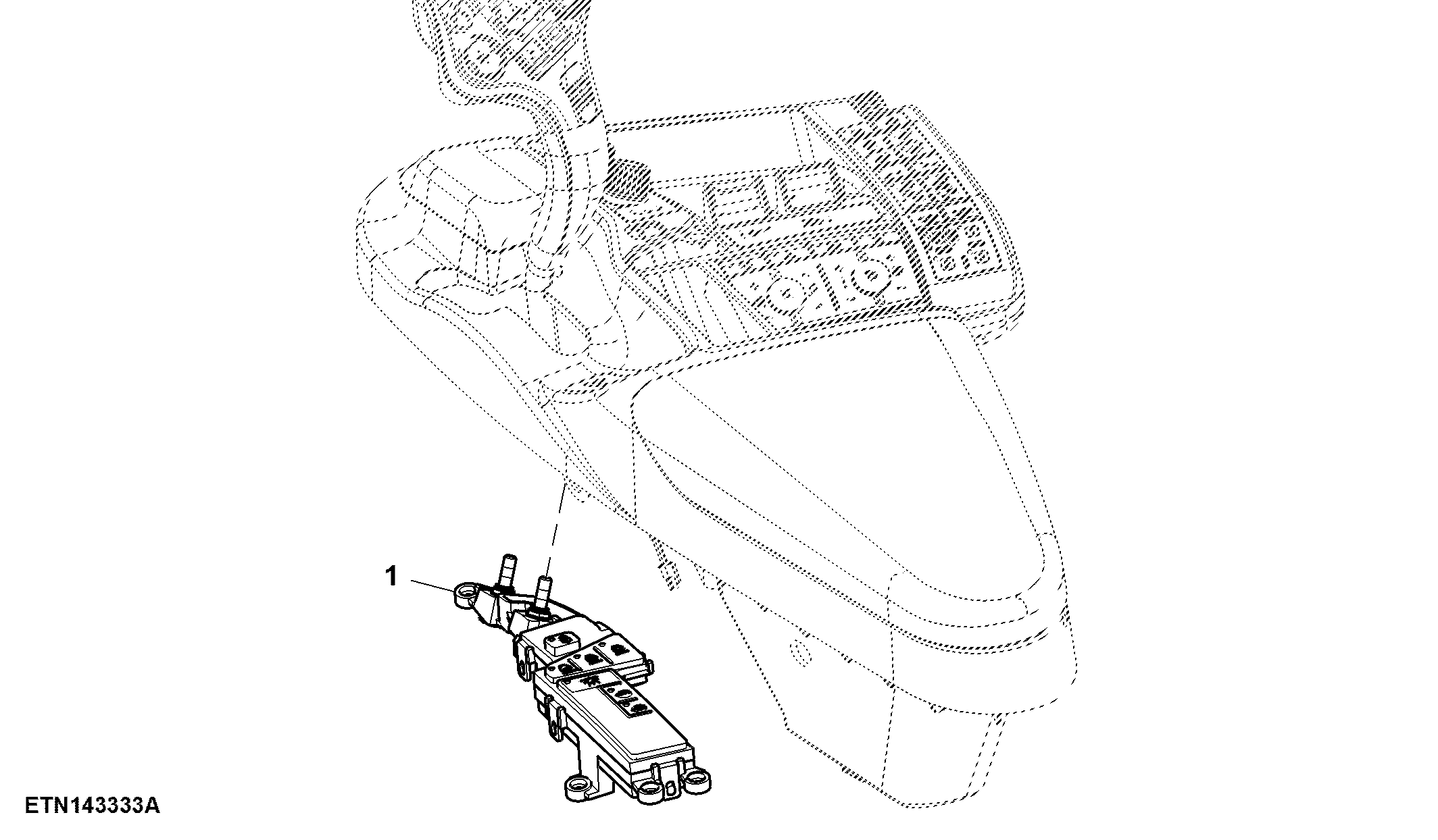 Transmission Control Module, Mechanical Shift W/ 4WD