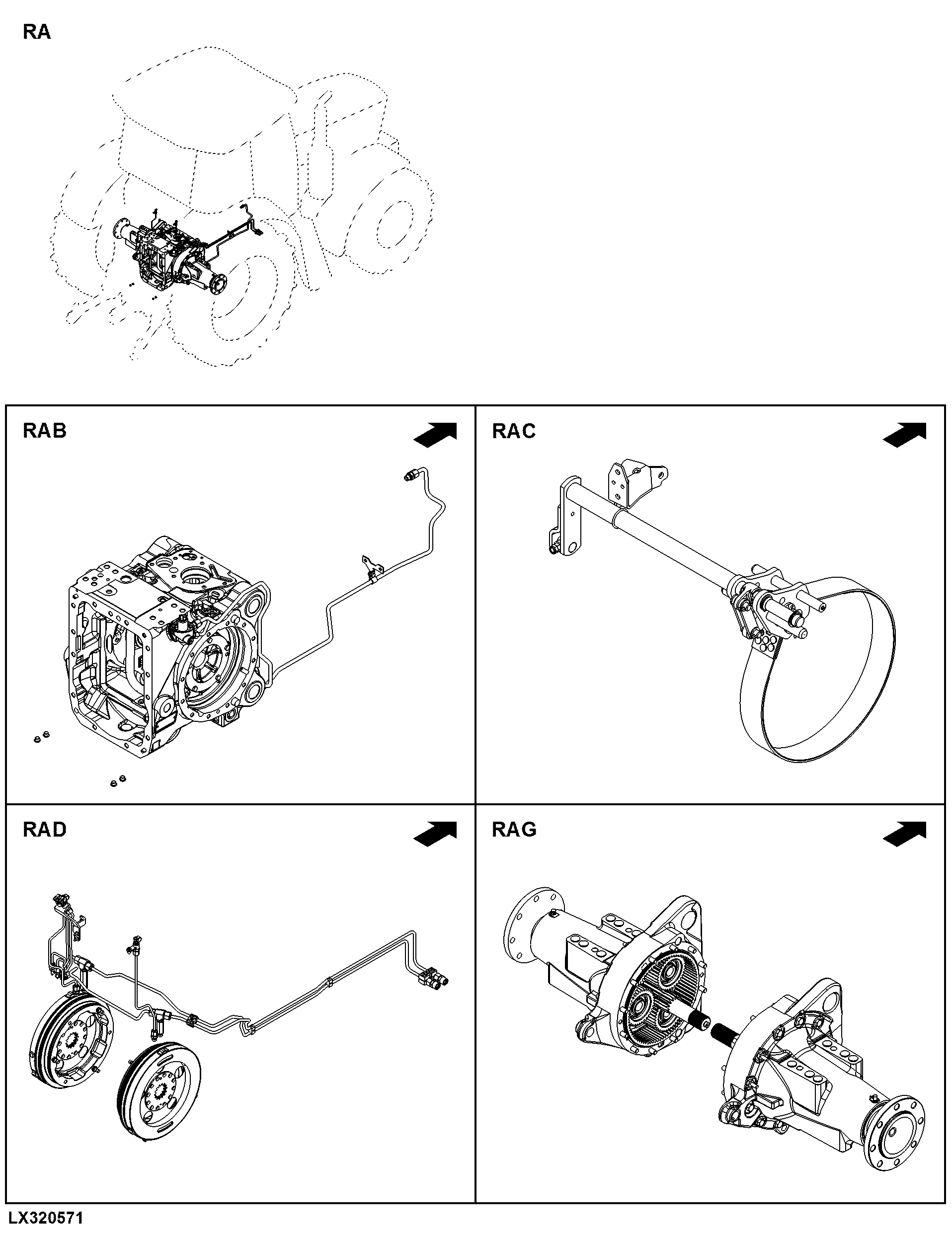 RA Rear Axle