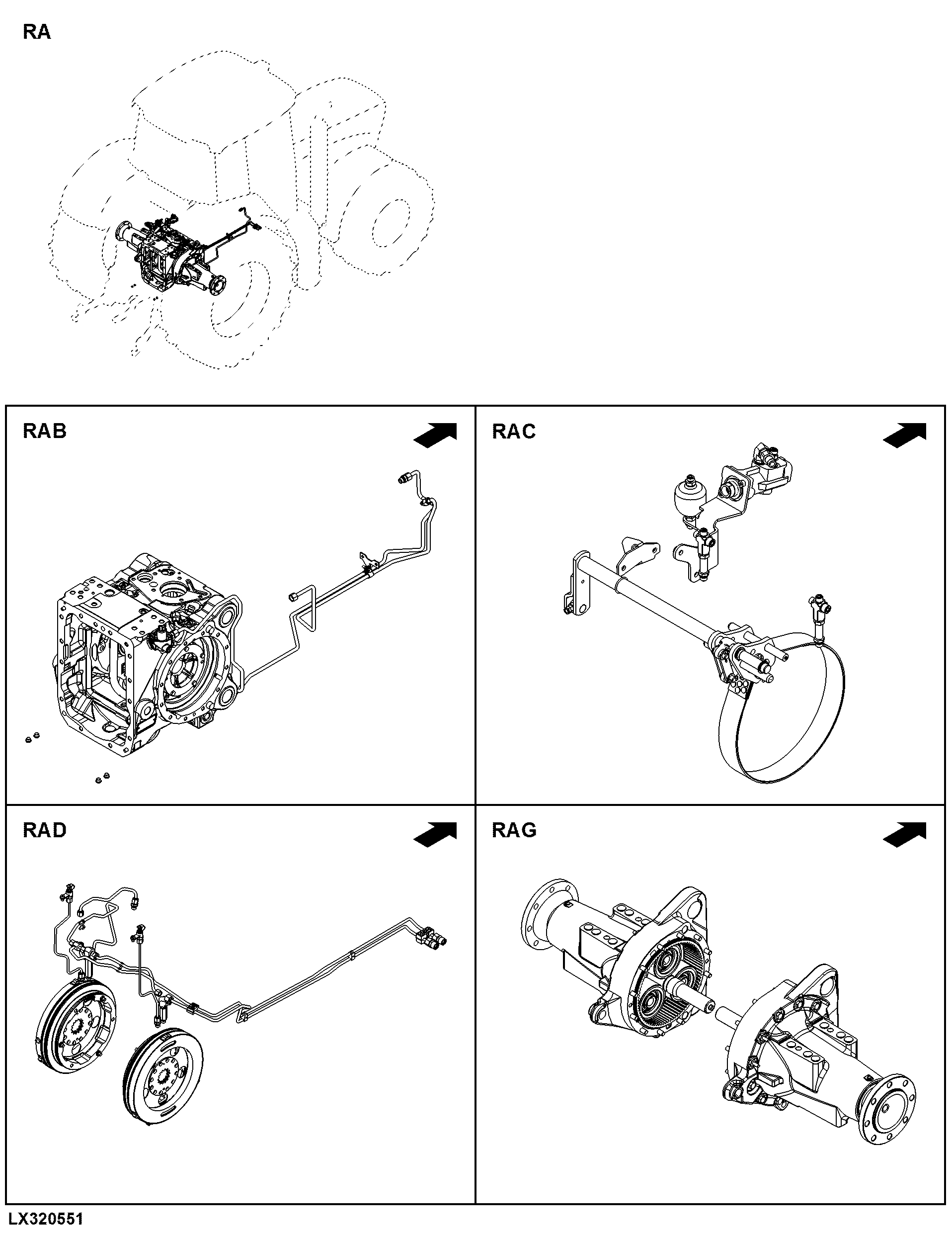 RA Rear Axle