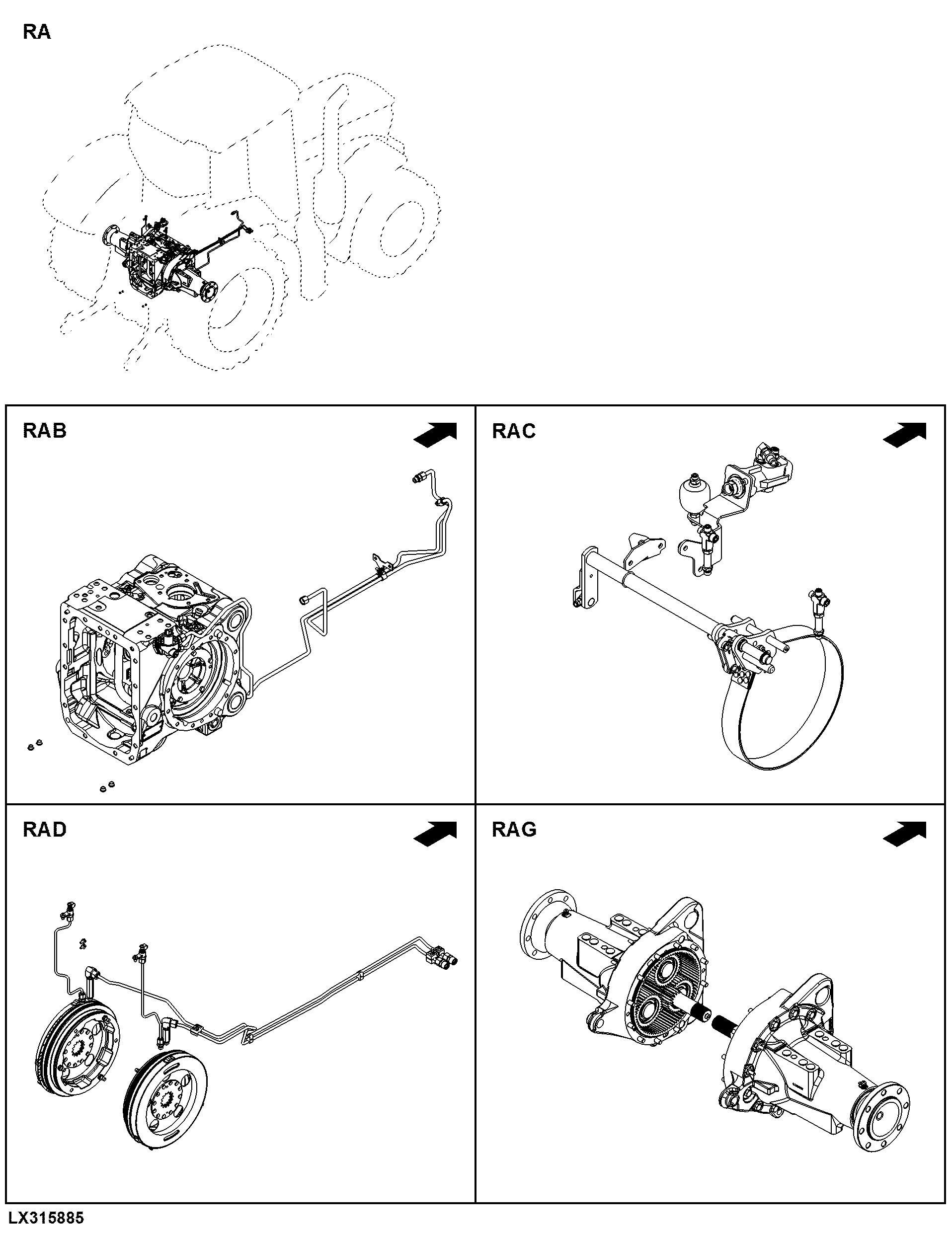 RA Rear Axle