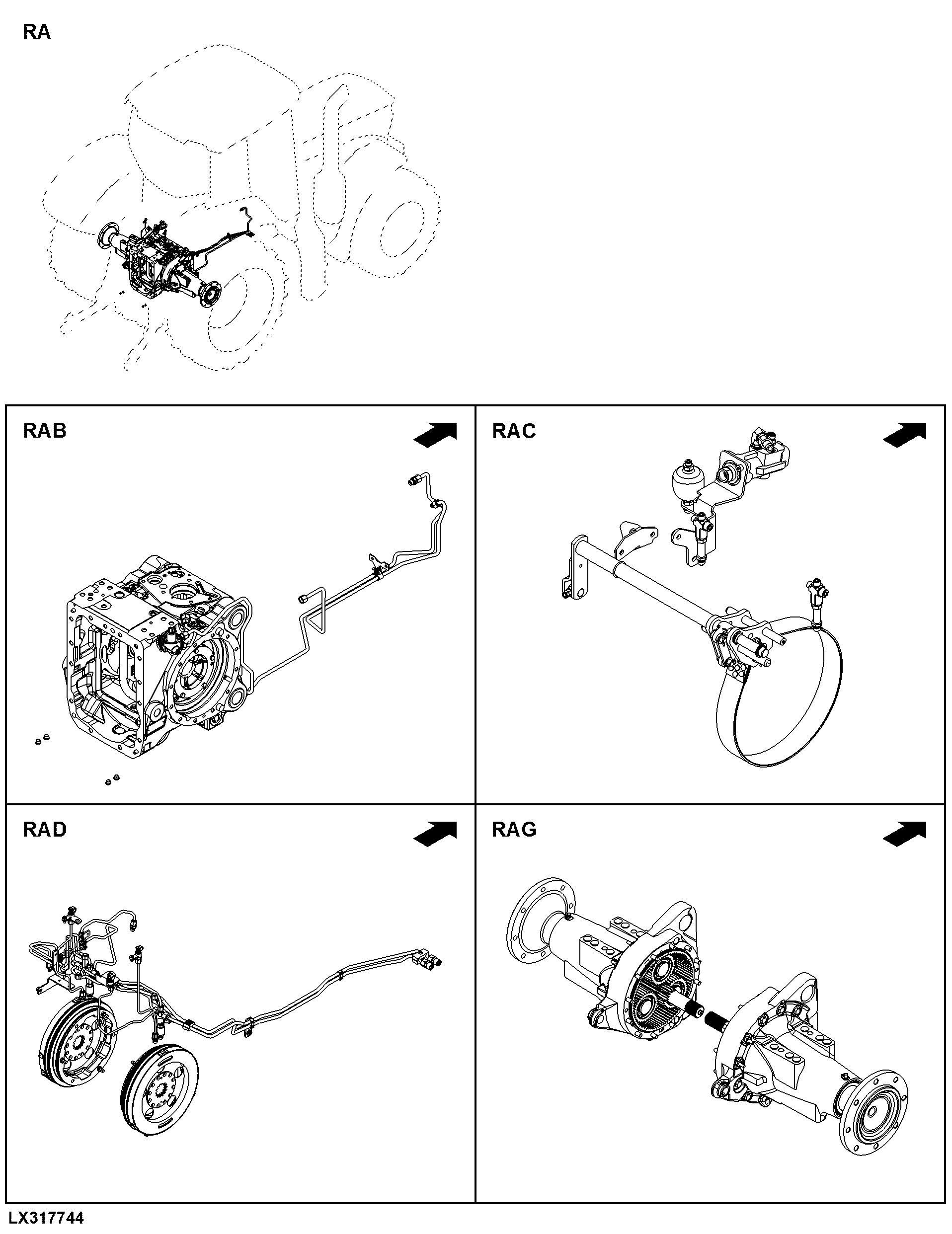 RA Rear Axle