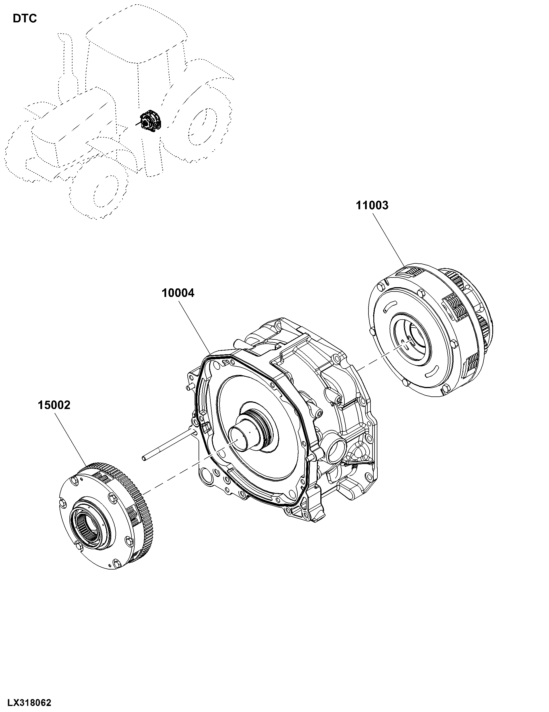 DTC Clutch Module and Assemblies
