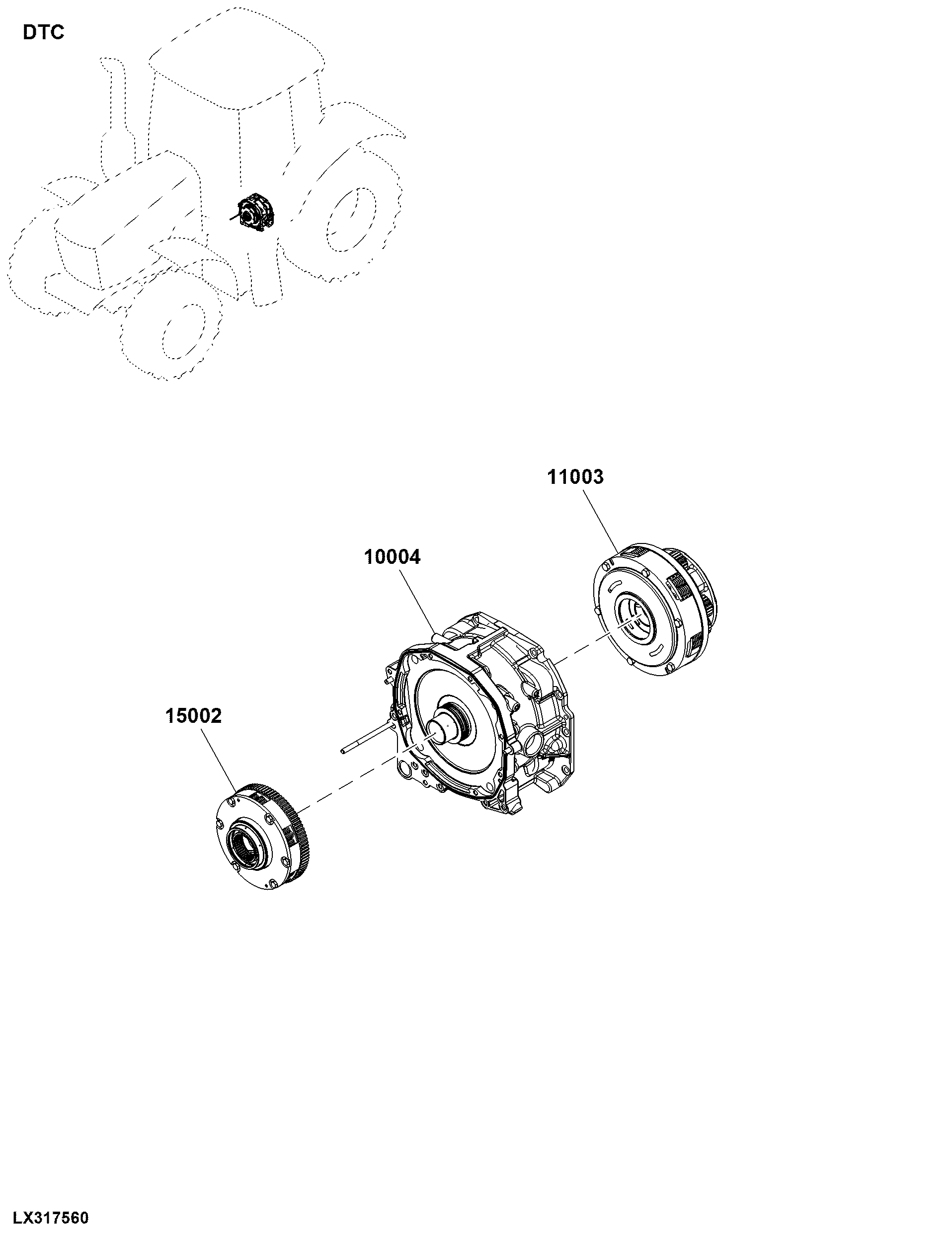 DTC Clutch Module and Assemblies