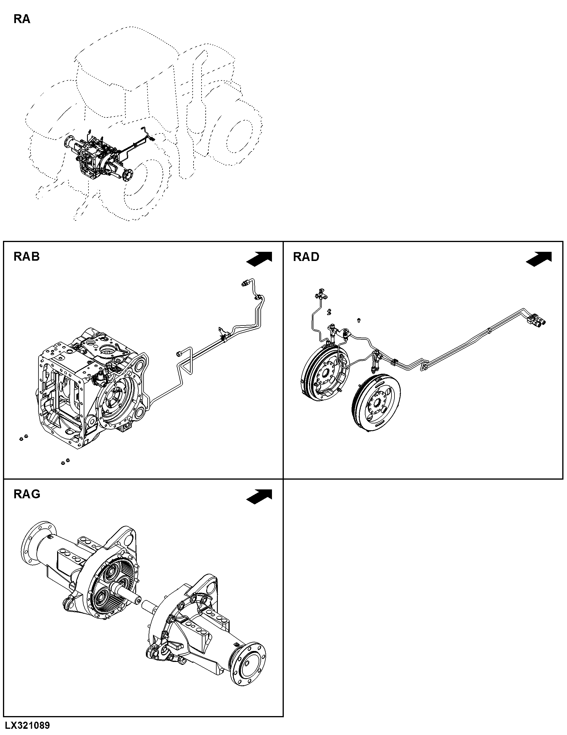RA Rear Axle