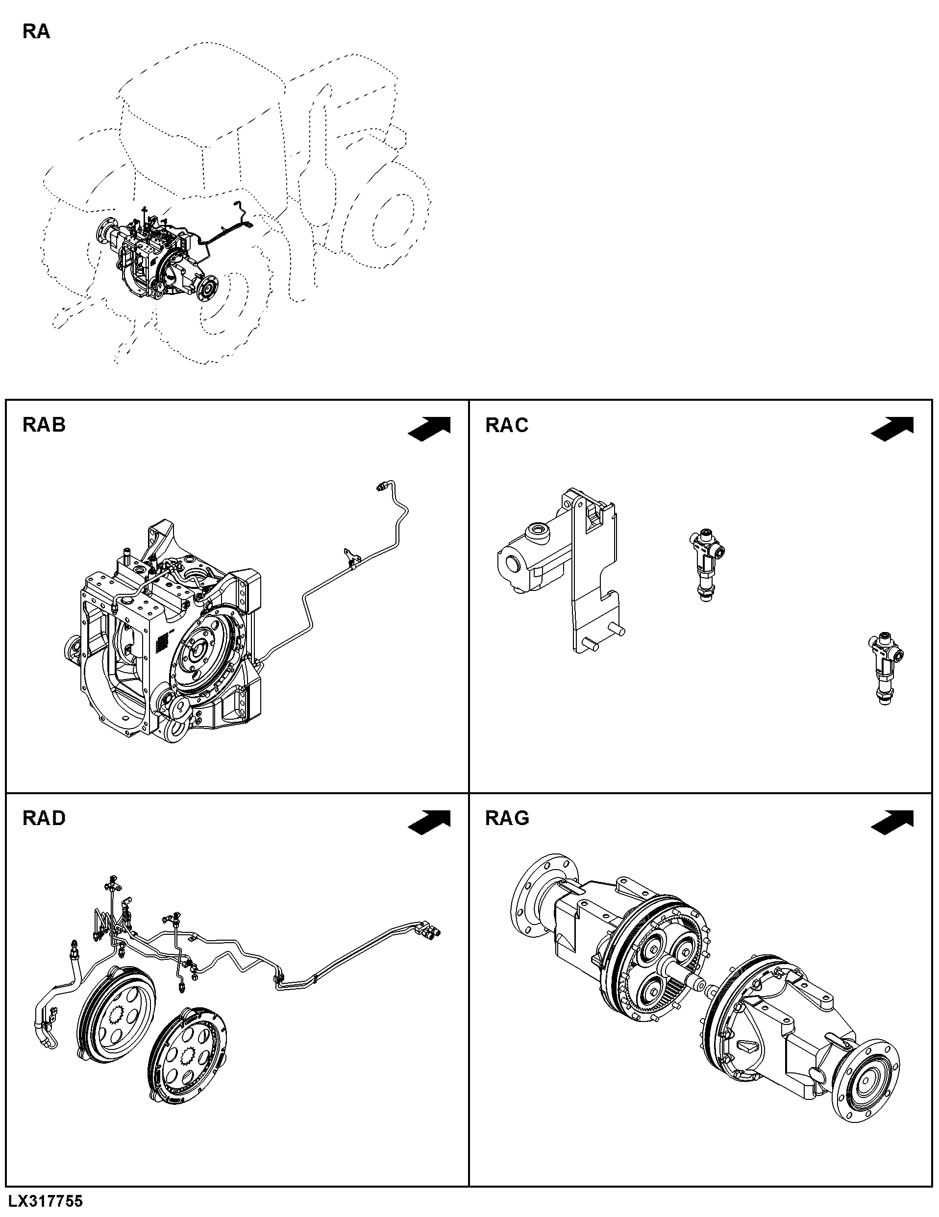 RA Rear Axle
