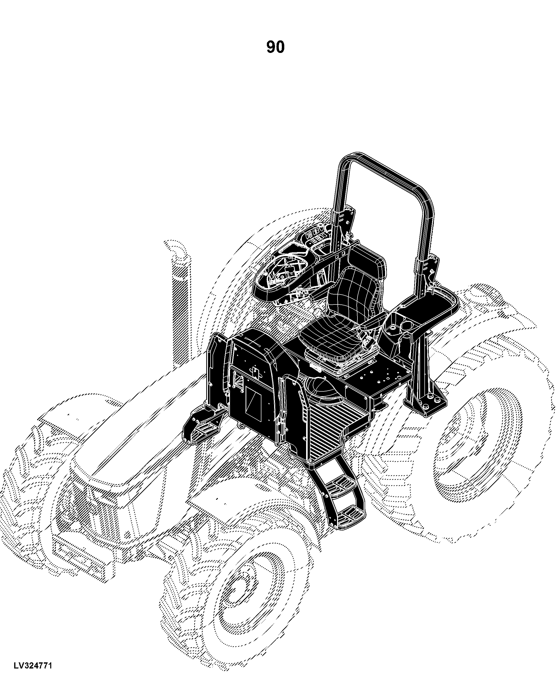 5100ML Tractor (1LV5100MLHJ700001- )(North America Edition)