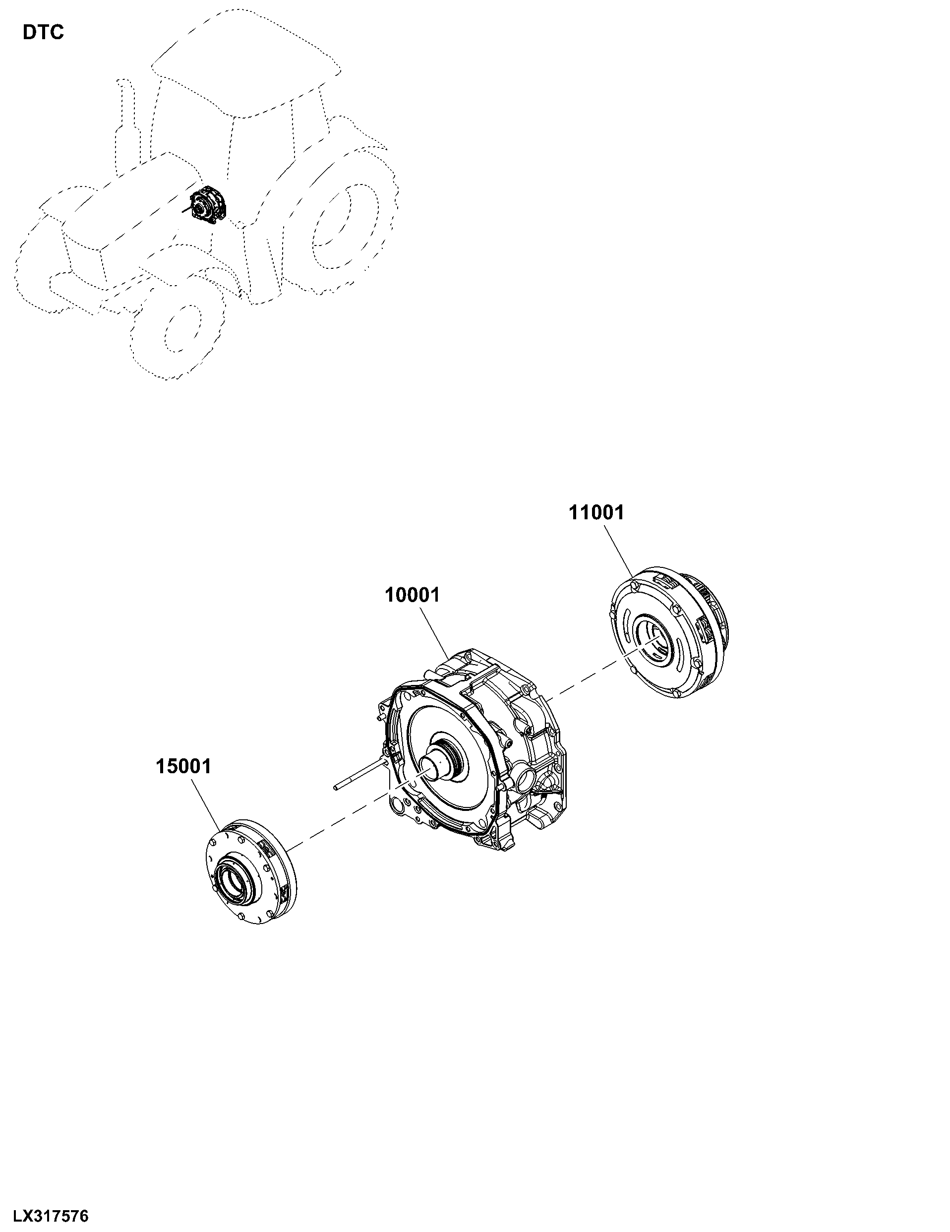 DTC Clutch Module and Assemblies