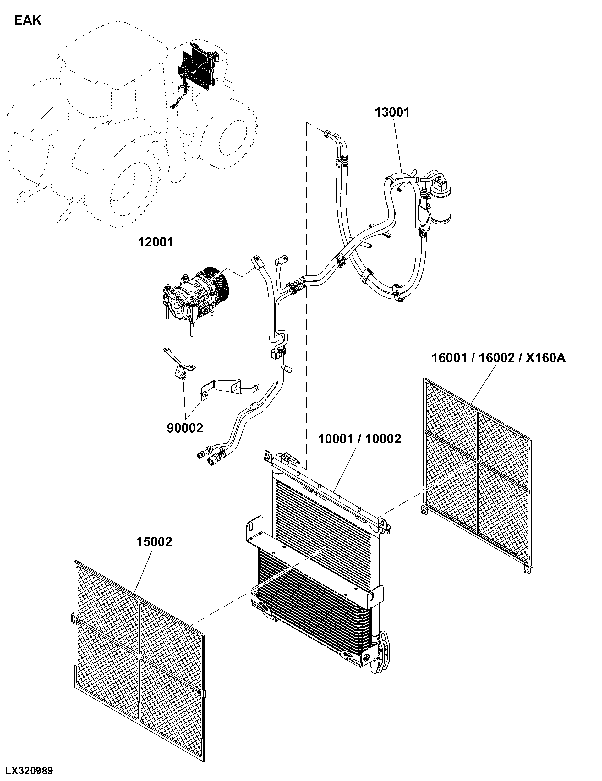 EAK Air Conditioning System, Engine Auxiliaries Related
