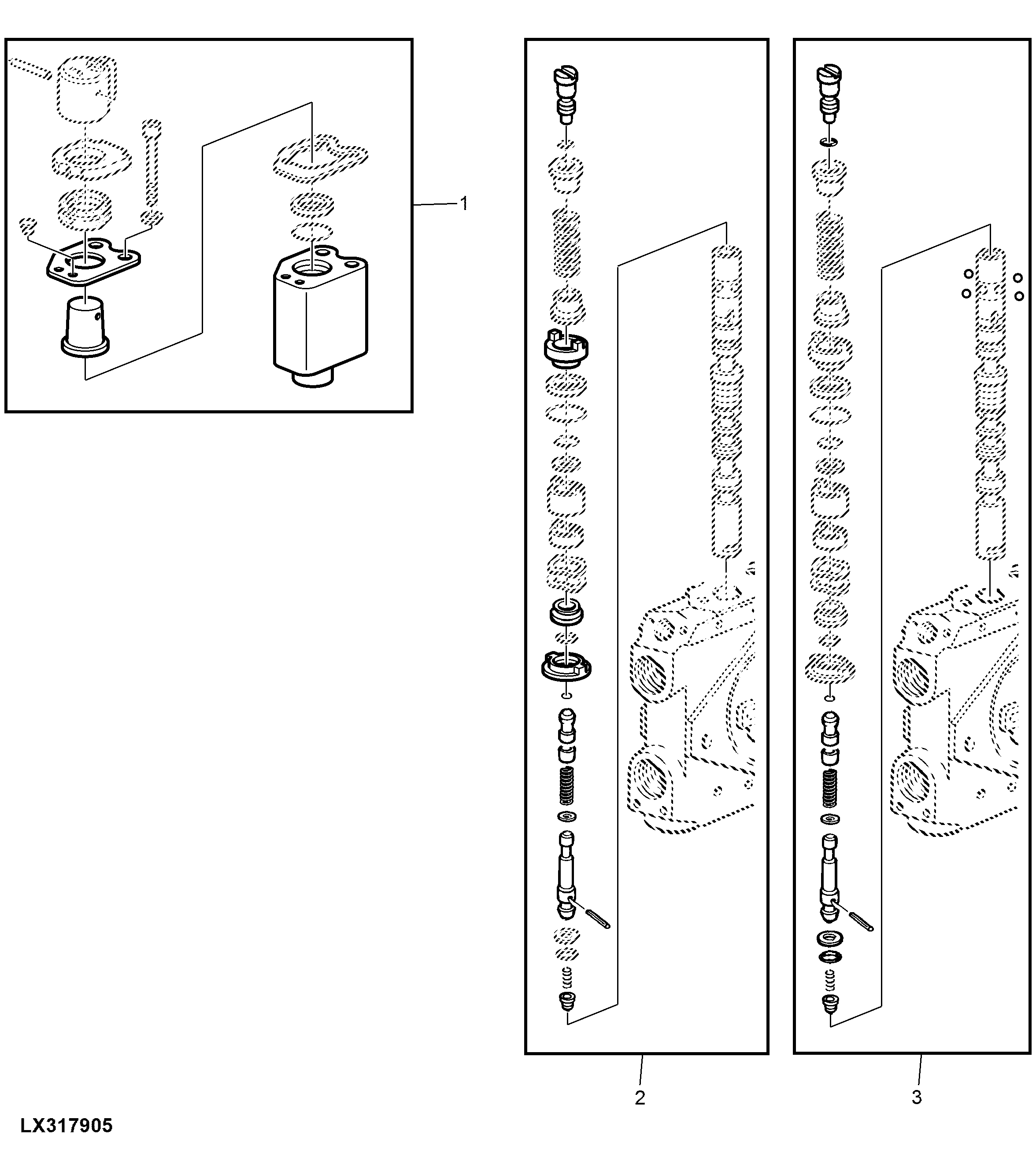 REPAIR KITS SELECTIVE CONTROL VALVE (301 SERIES)