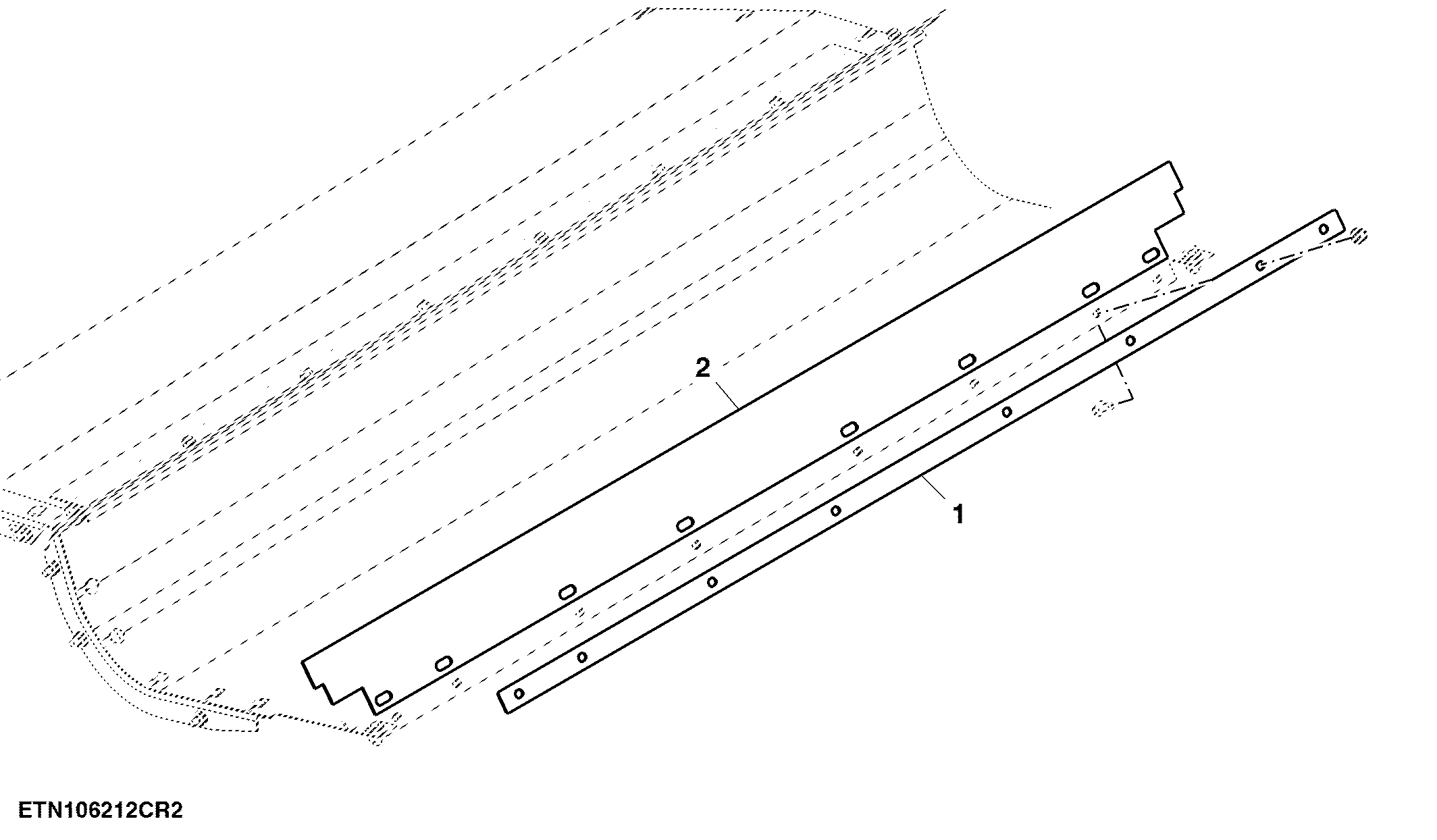 Front Lower Tailing Seal, Self Leveling Shoe