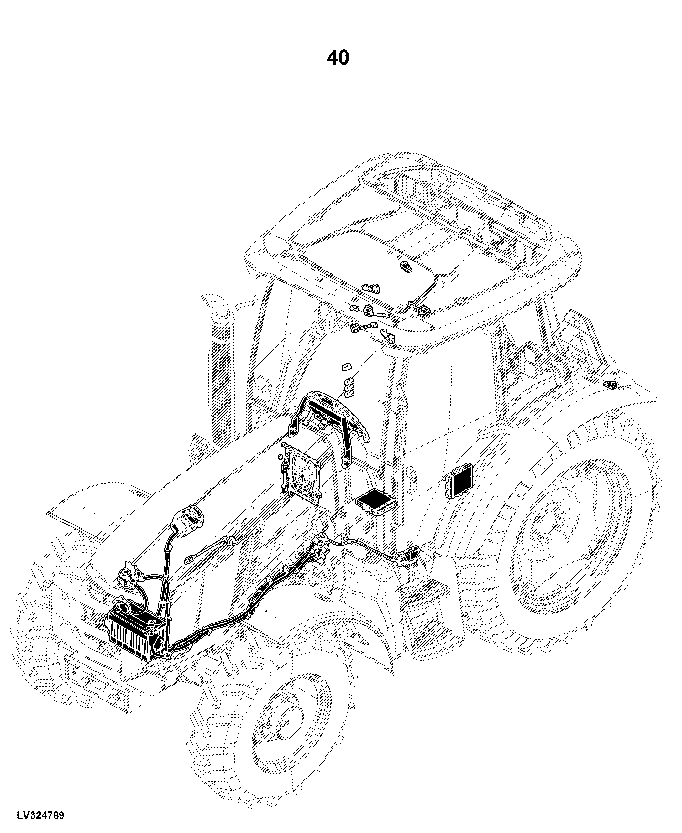 5115M Tractor, OOS (1LV5115MHJ200001- ), Cab (1LV5115MHJ500001- )(Europe Edition)