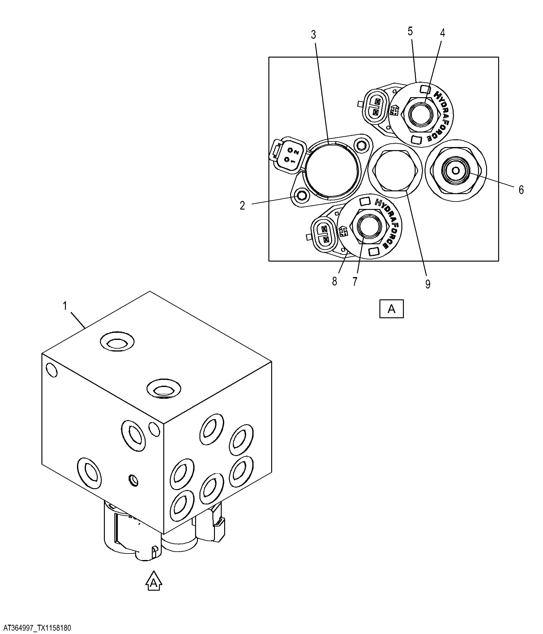 Pilot Enable, Pattern Select Valve Components (191461 - )
