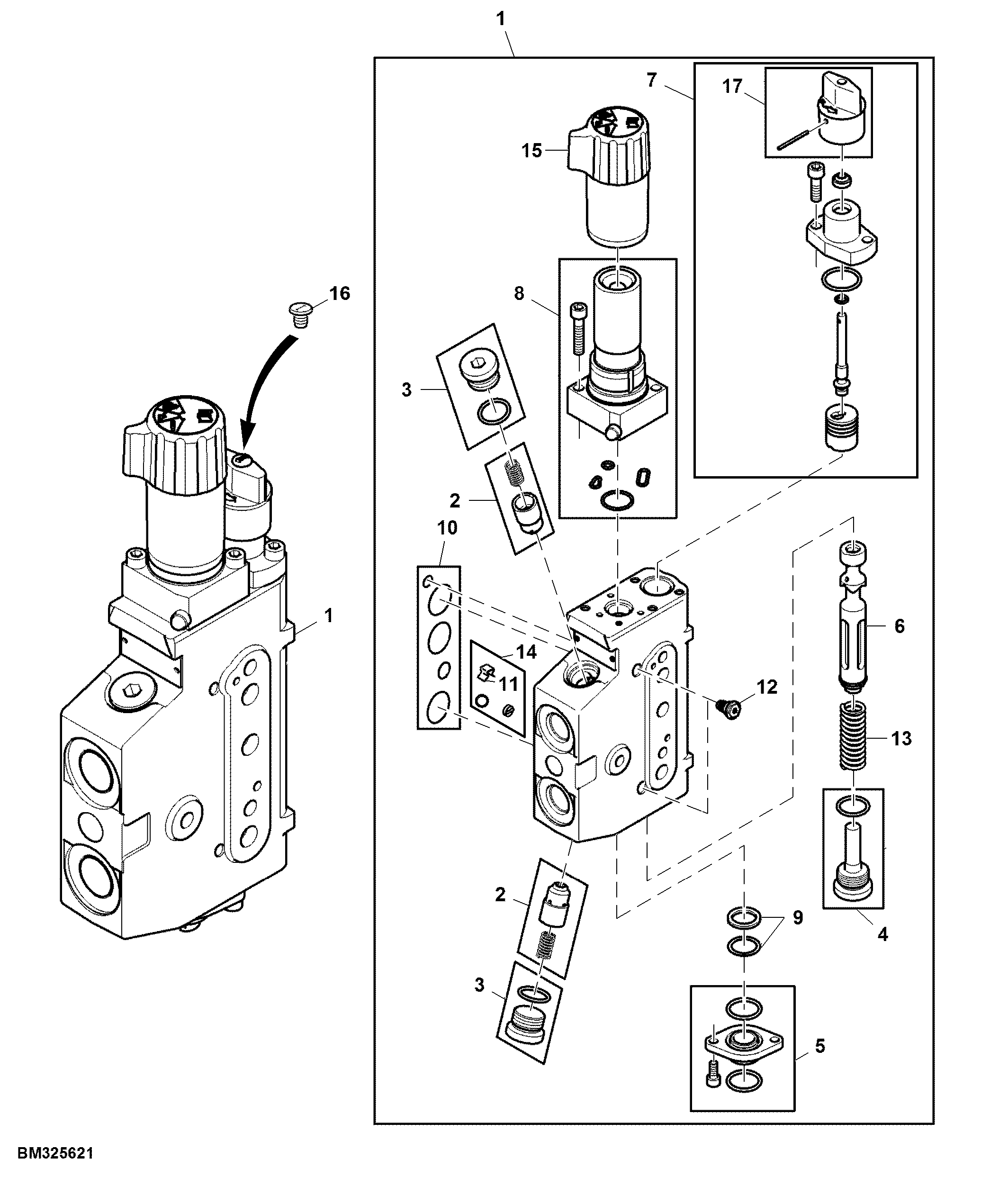 Selective Control Valve, Position III (Type 450)