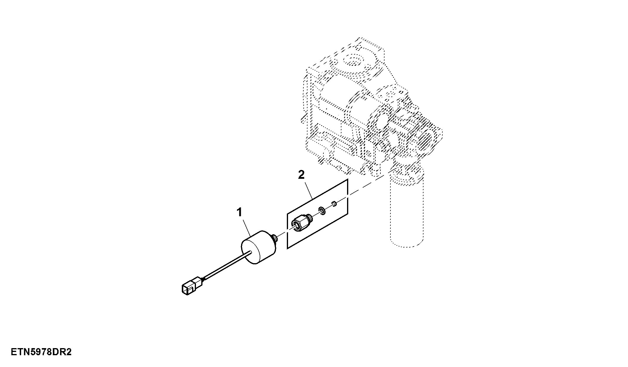 Hydrostatic Charge Pressure Switch, Non ProDrive™