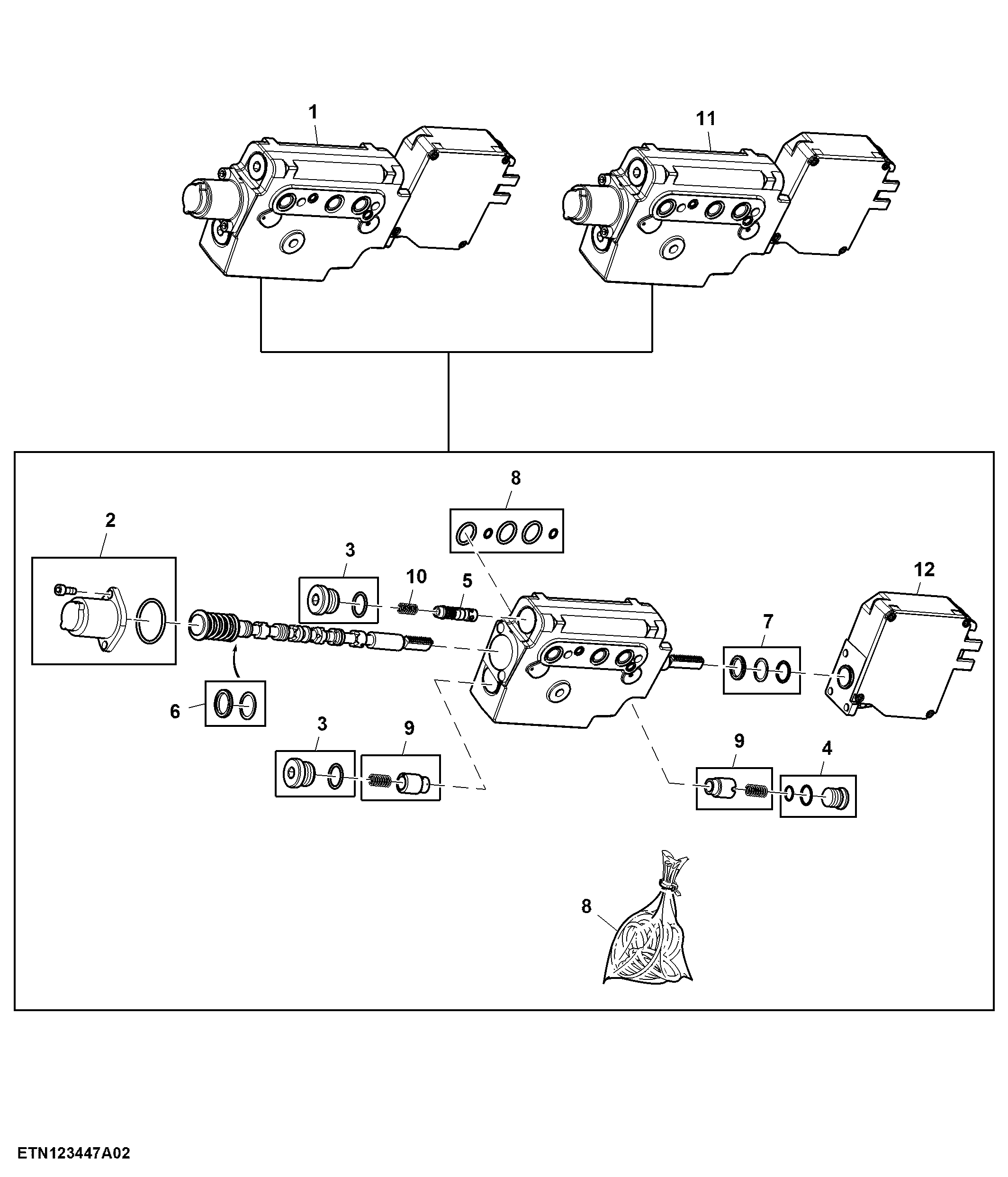 Electrical SCV, 2 Functions (673929 - 937675)