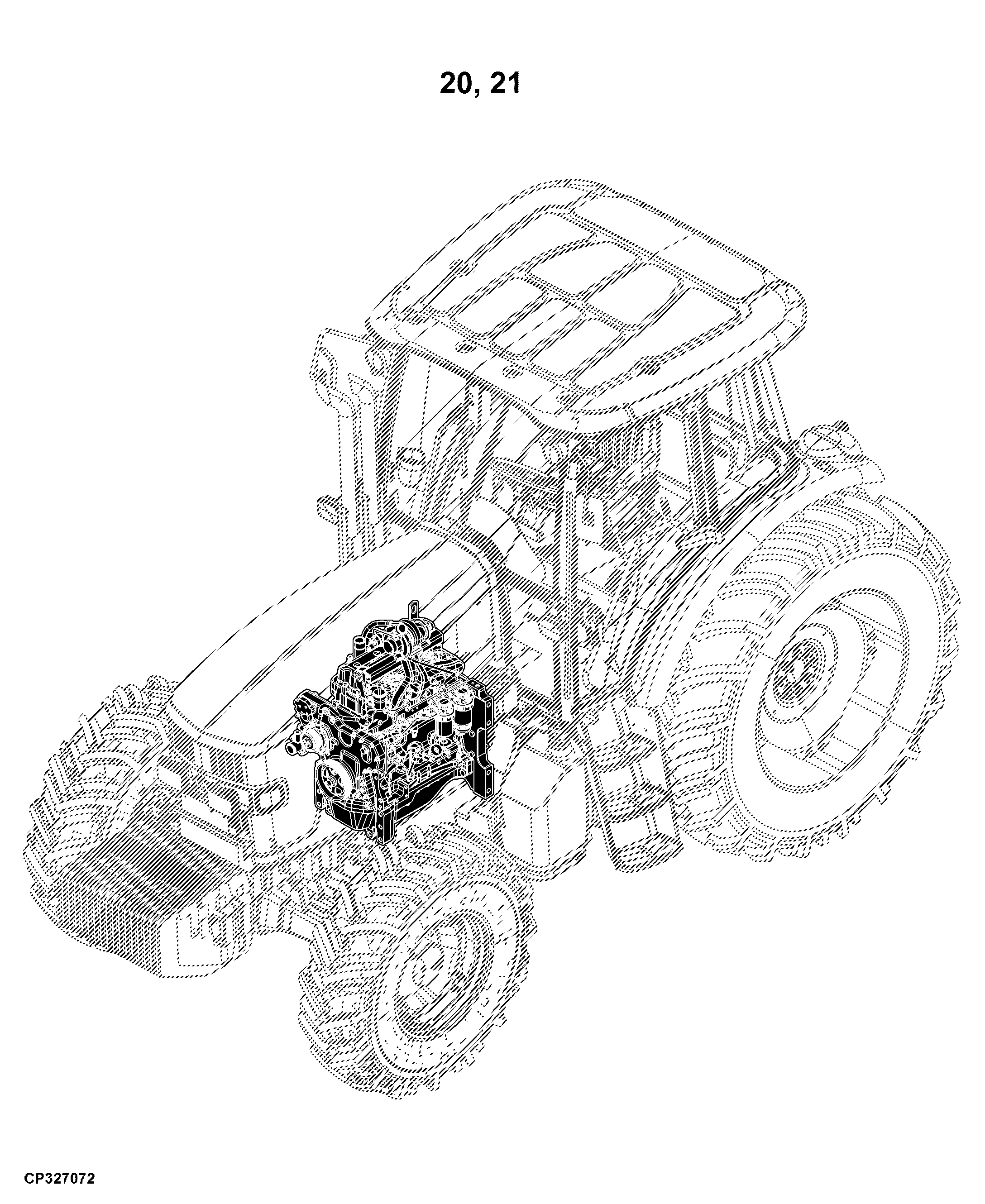 6120B Tractor (Cab) (Engine: 4045HCP10)(Asia Edition)