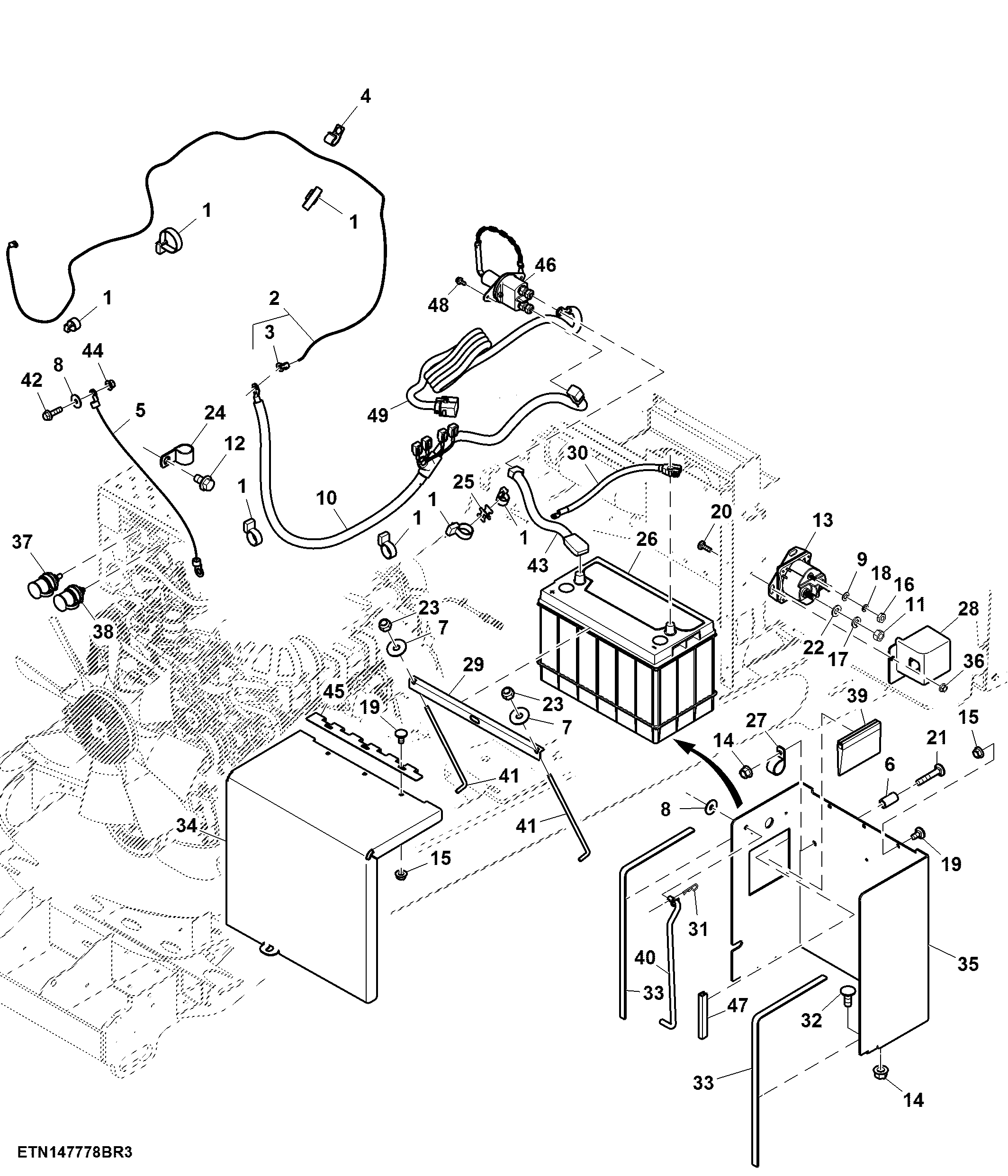 Battery and Battery Cables (420000 - 470500 )