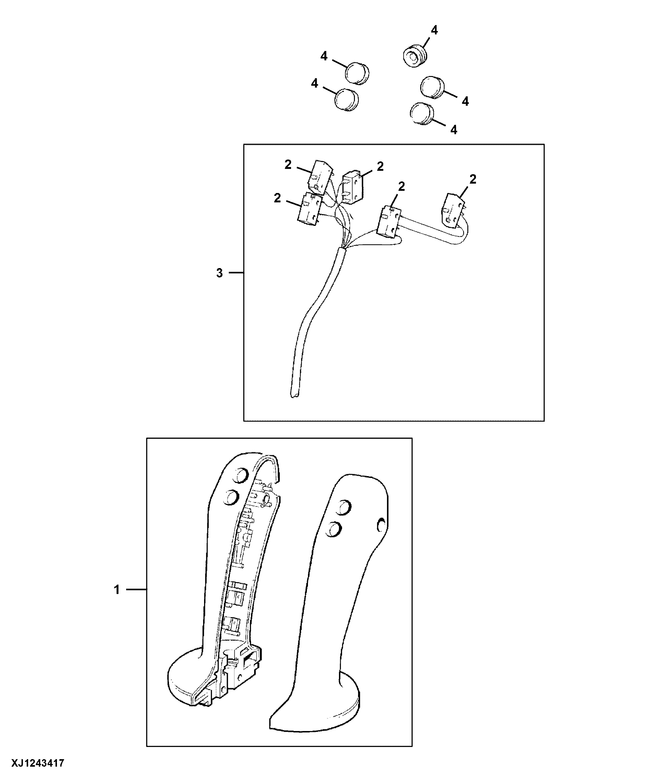 Harness and Switch Kit For Pilot Control