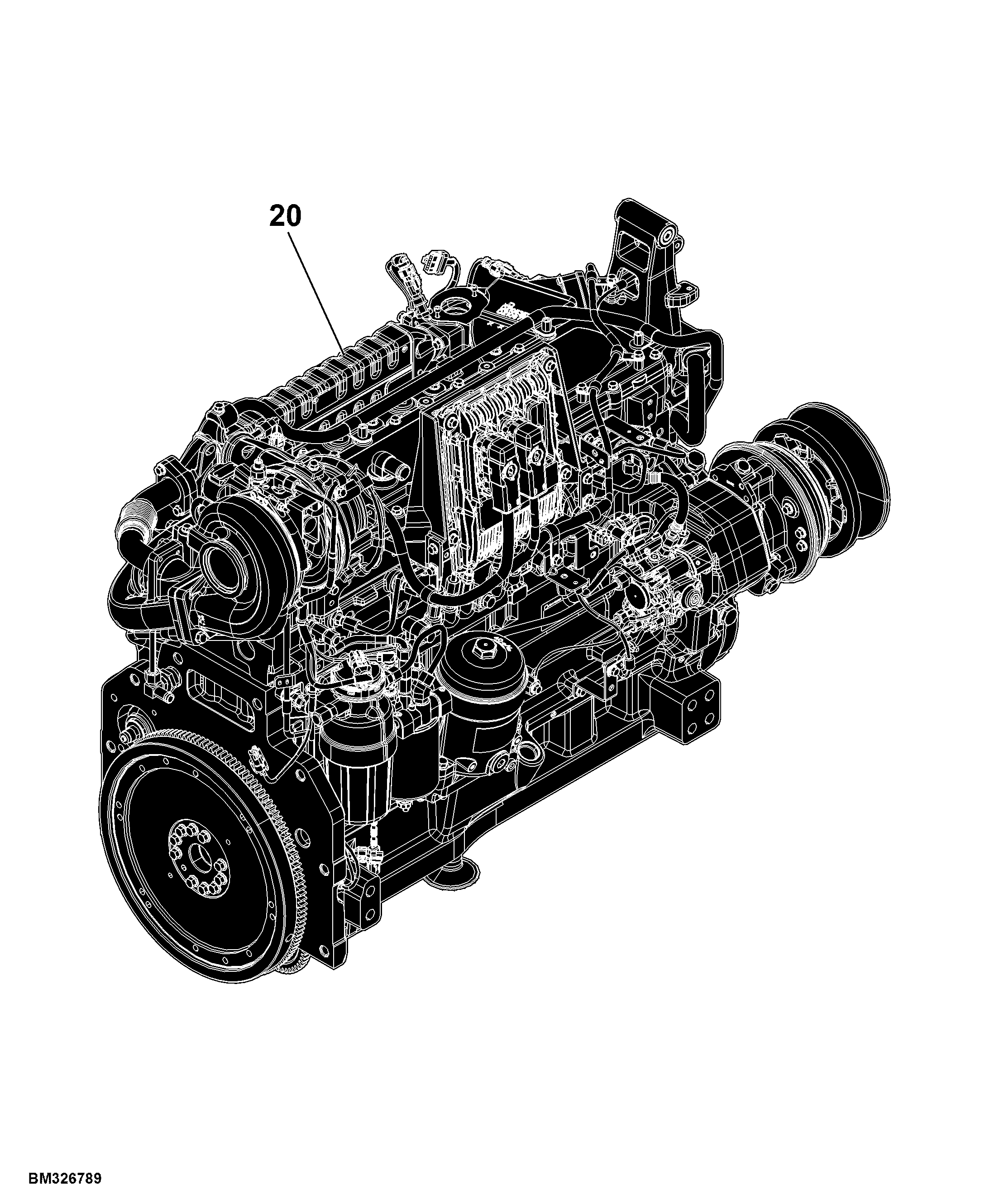8345R Tractor (S.N. 100000- )(South America Edition)