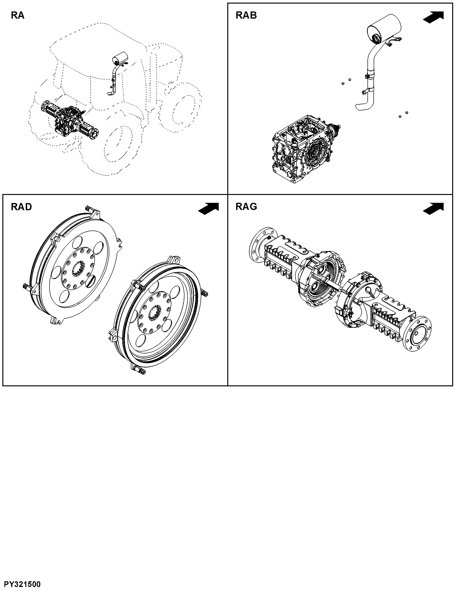 RA Rear Axle
