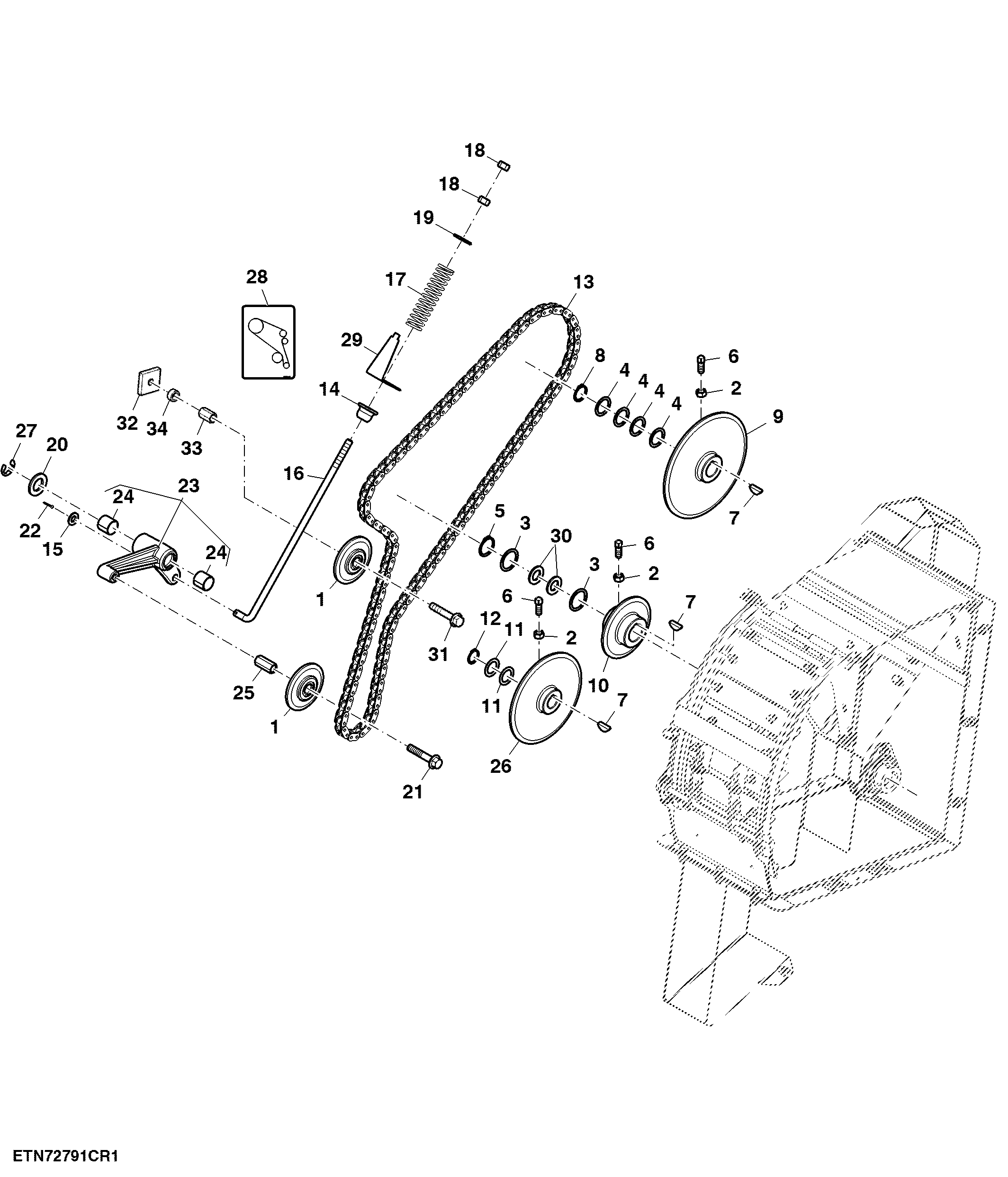 Tailings Elevator W / Rethresher Drive ( - 755000)