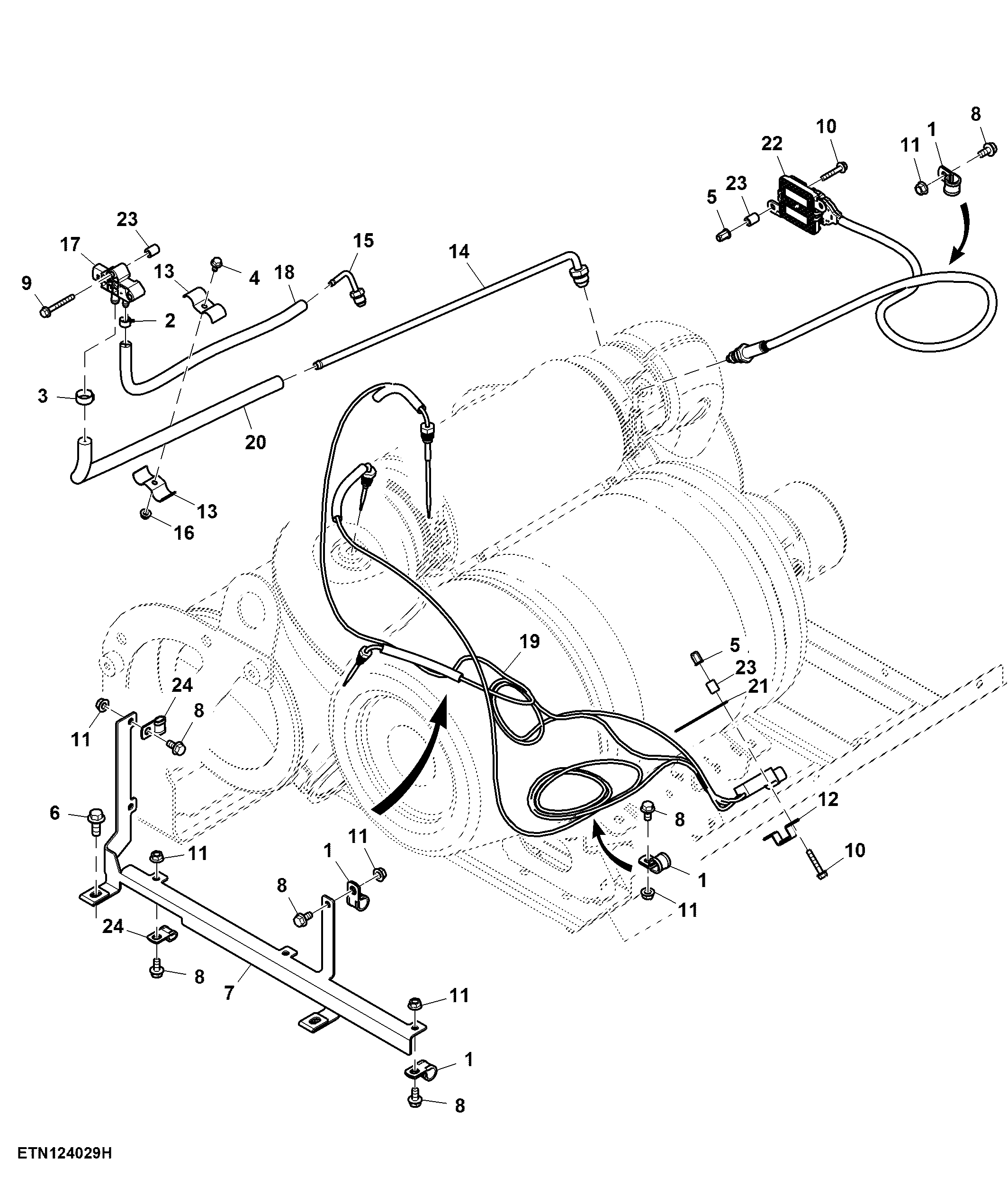 Diesel Oxidation Controller Sensors and Hoses