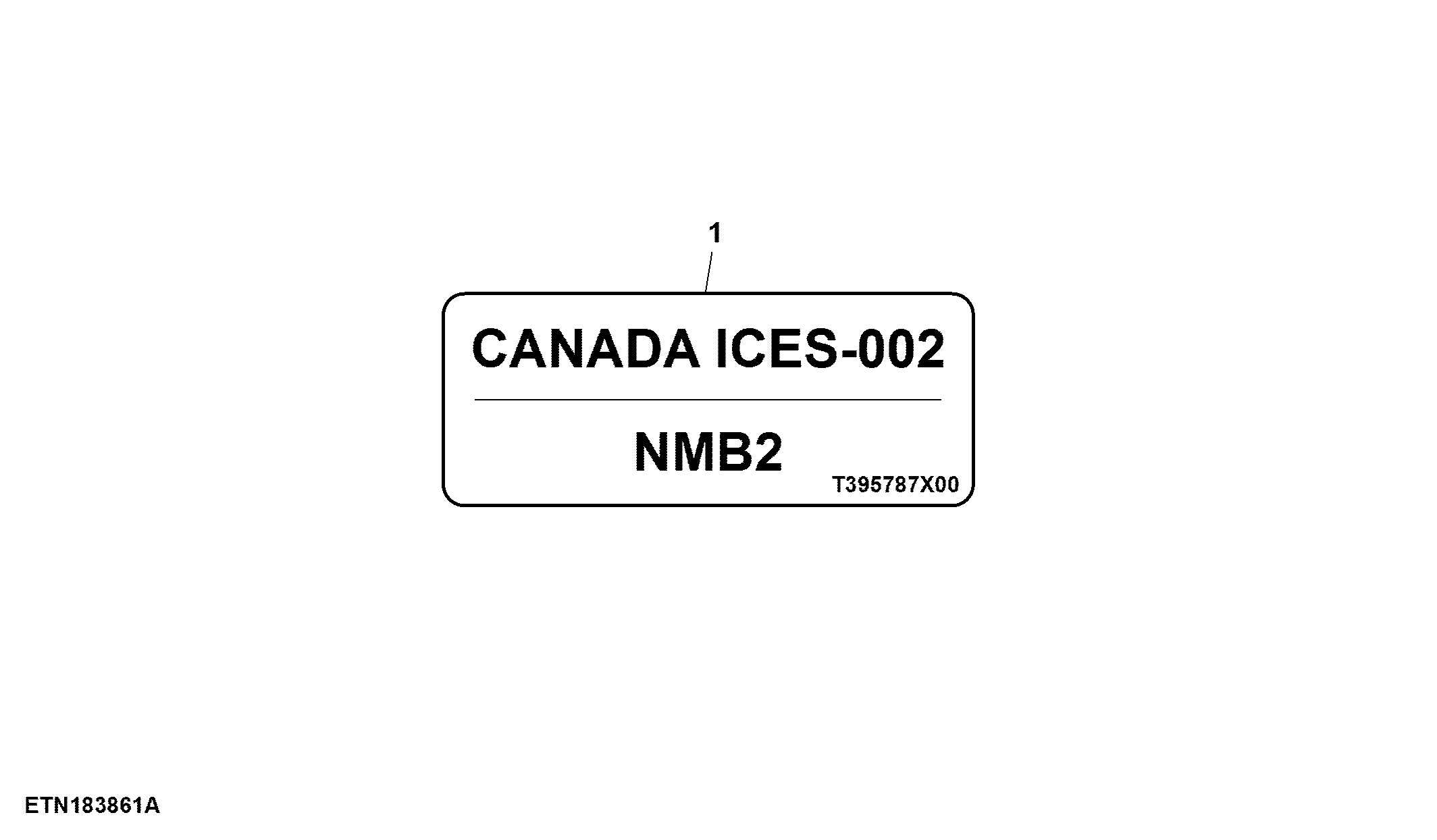 Decals and Labels (For Canada)