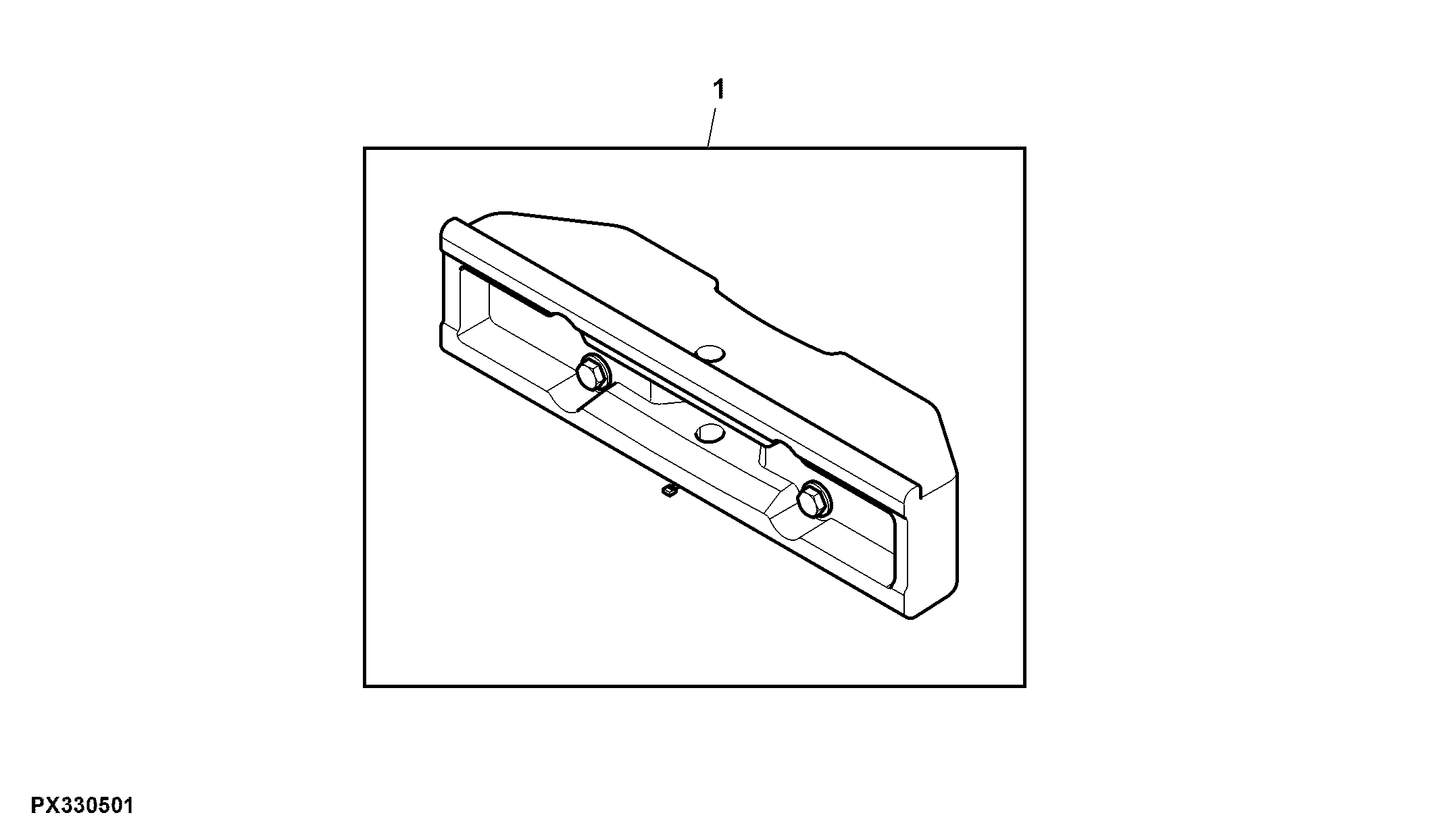 Front Weight Support, Attachment