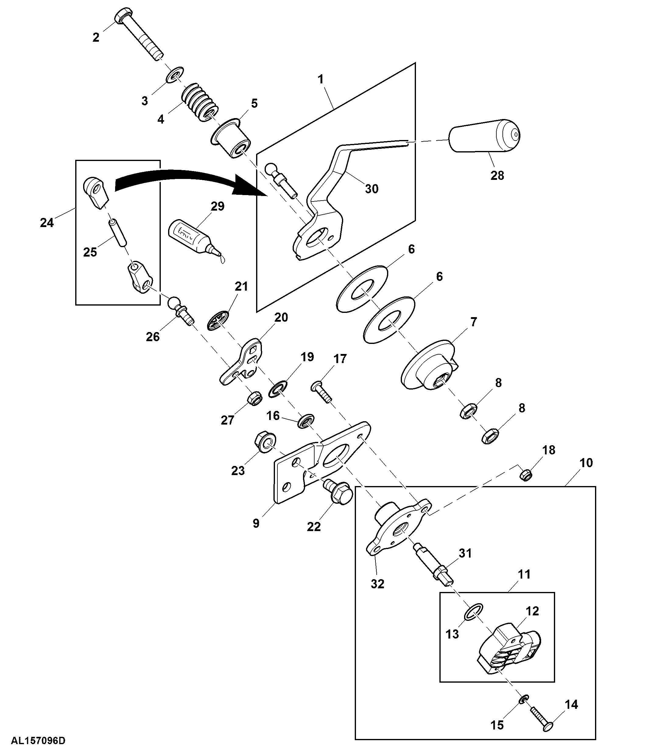 Electronic Speed Control, W/O Multi Function Lever Installation