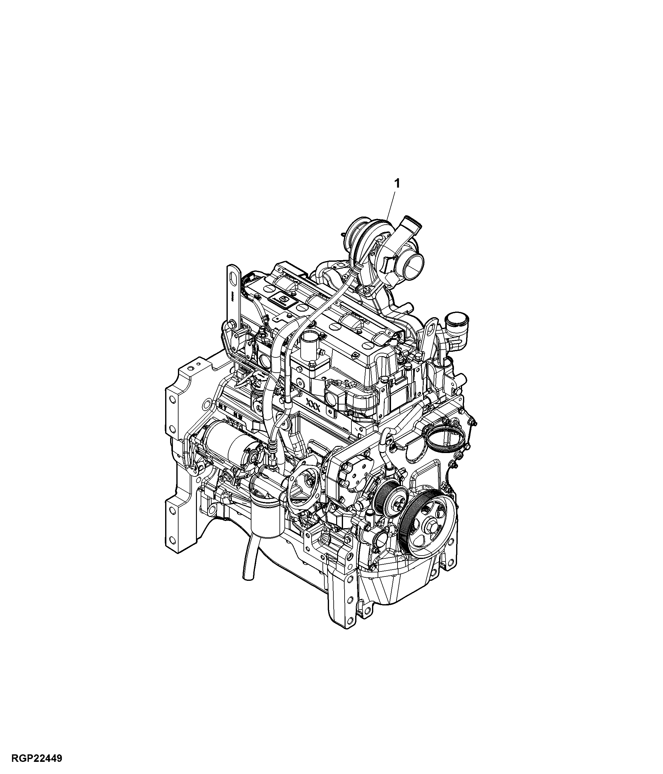9901 Replacement Engine