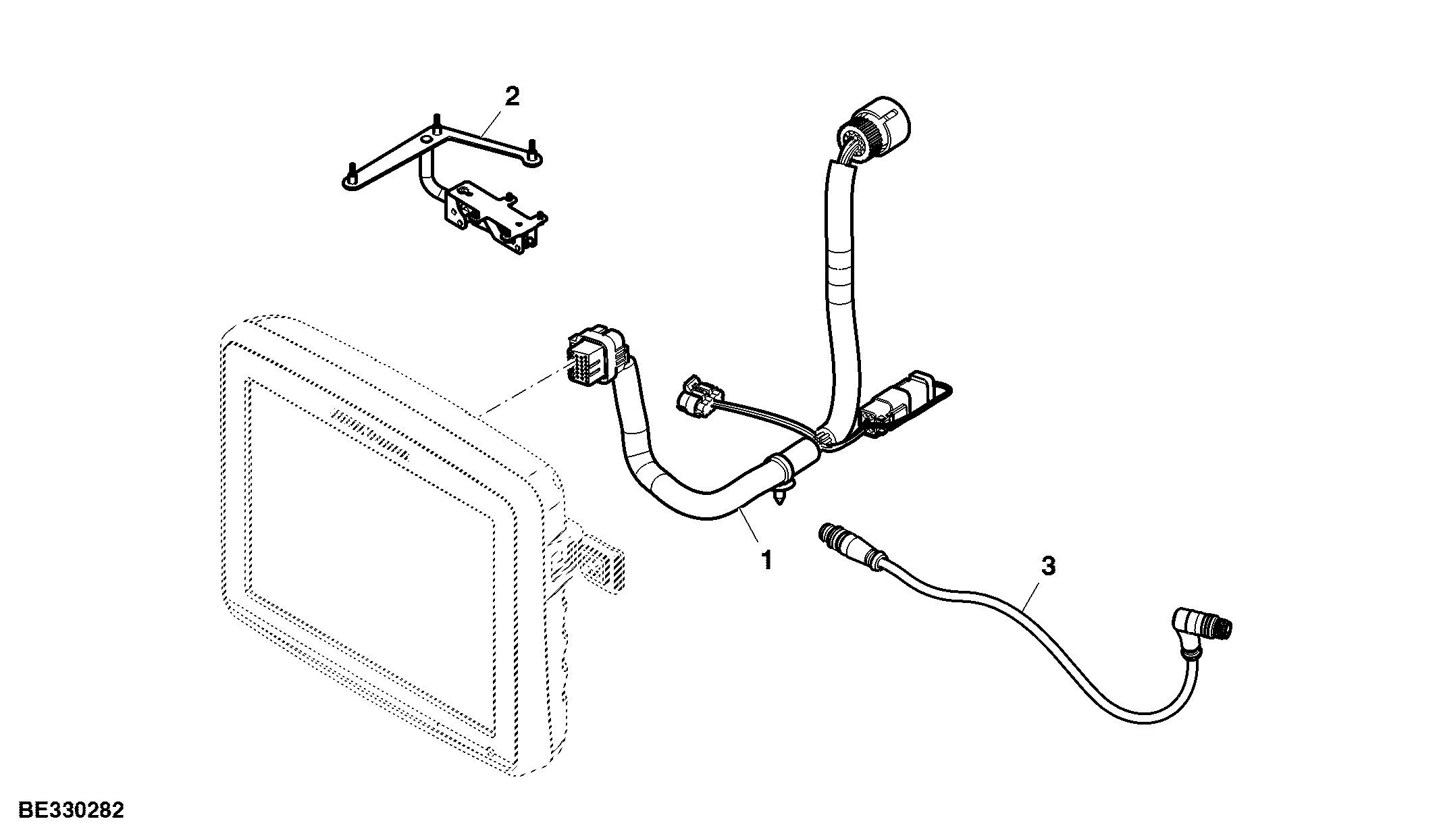GreenStar™ Display 2630 Wiring Harness Kit
