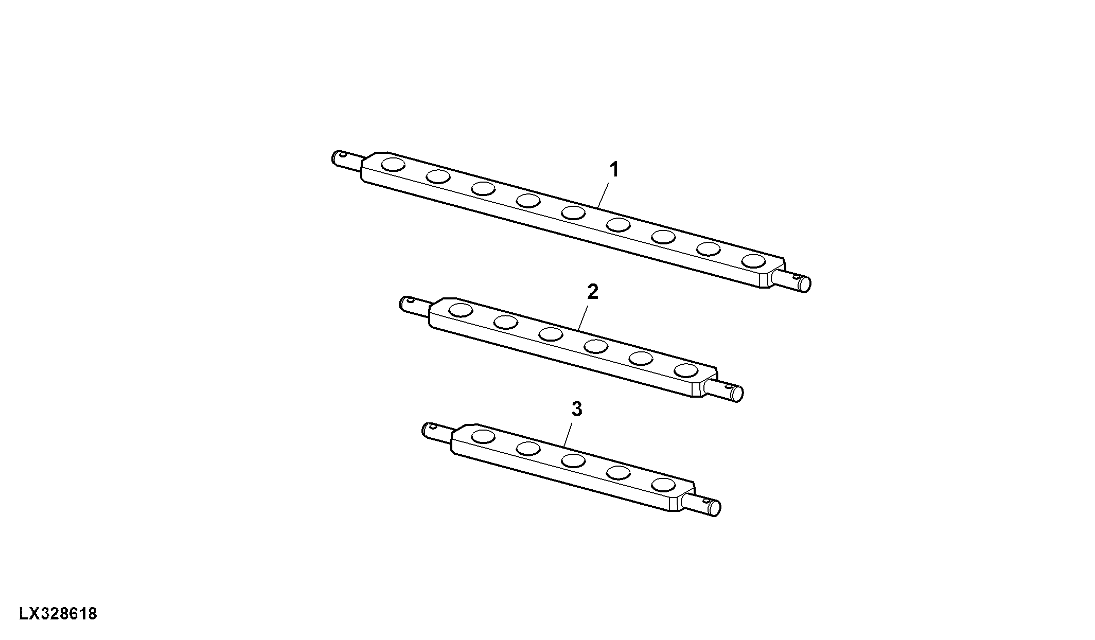 Drawbar, Horizontal