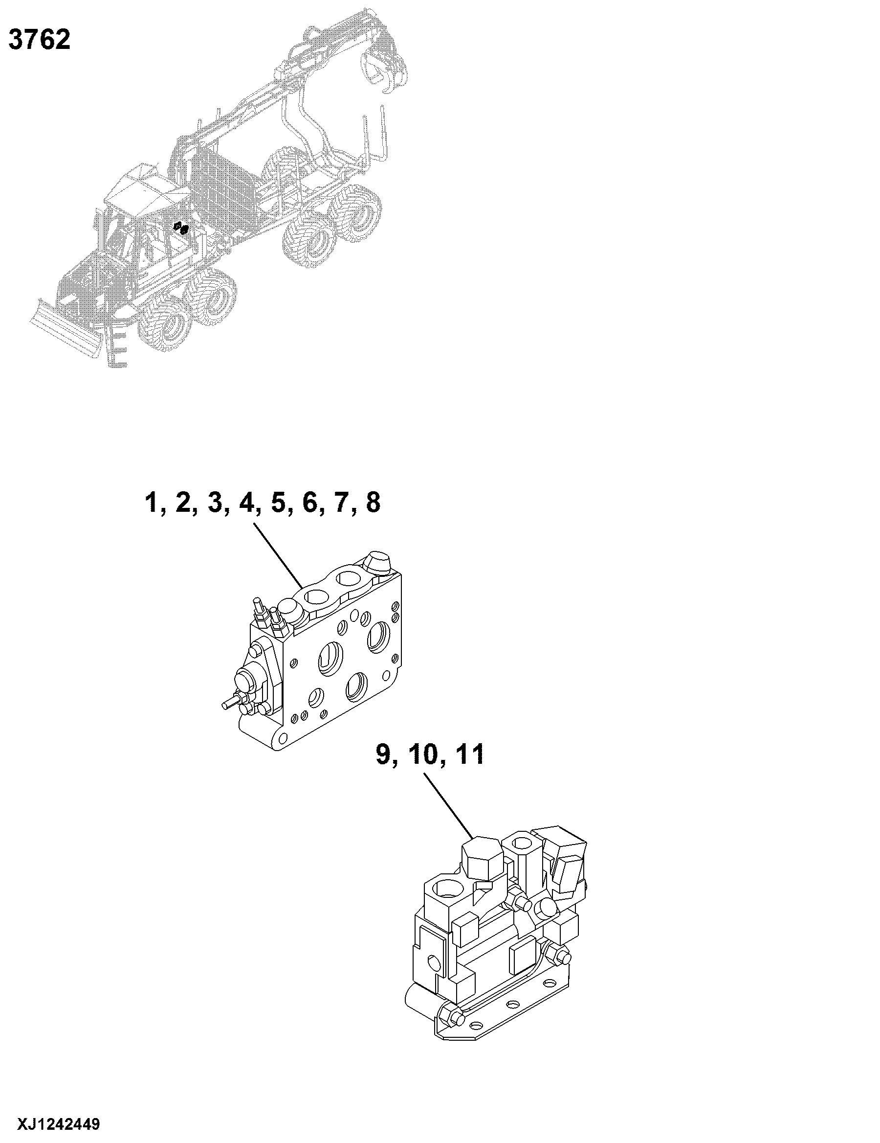 3762 Control and Load Holding Valves 810DT3