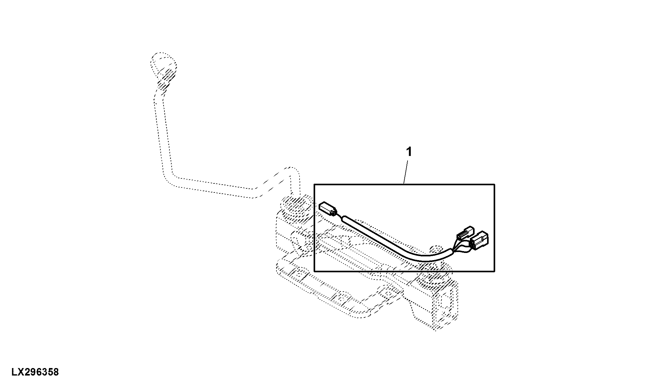 Wiring Harness, Speed Lever