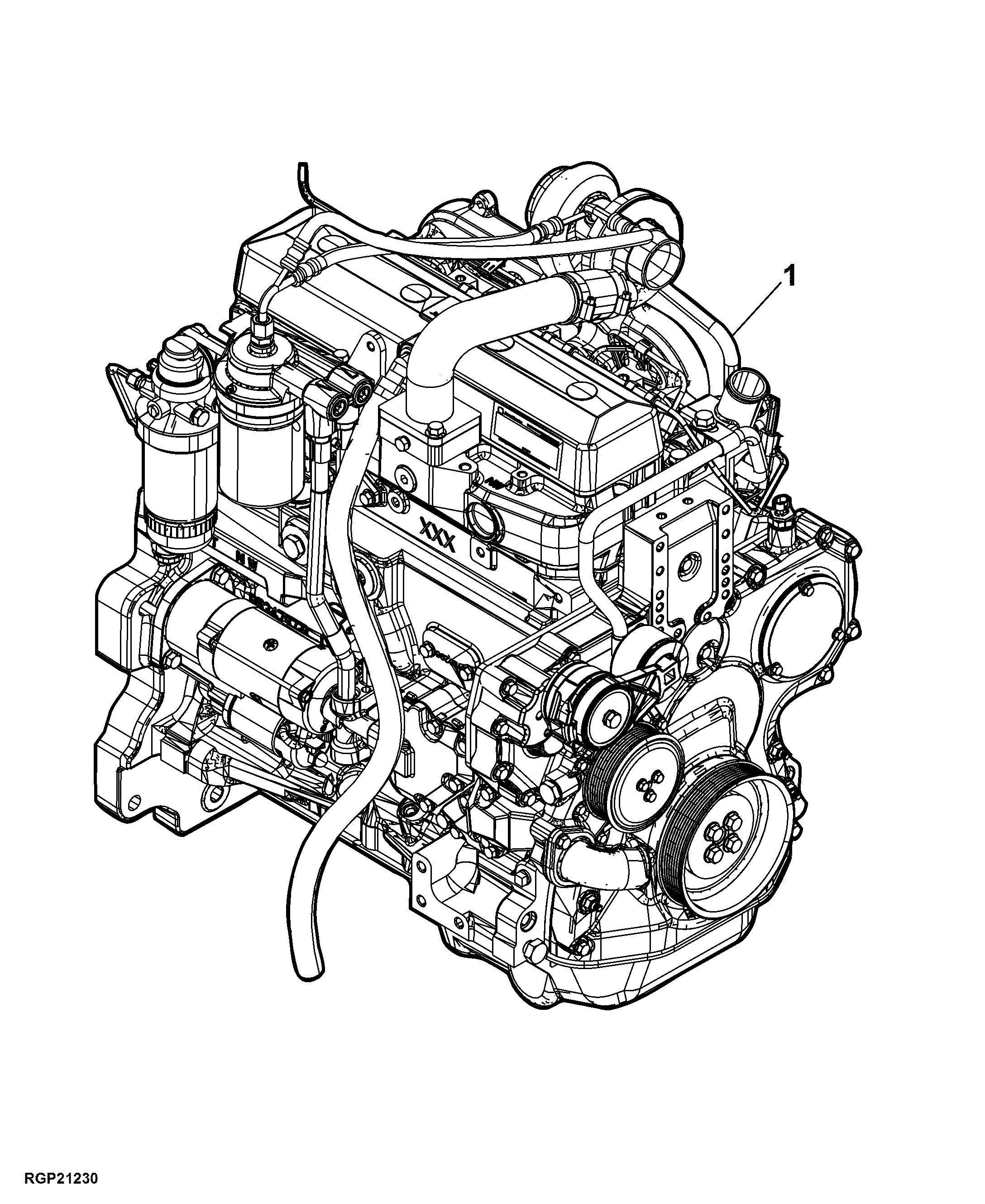9901 Replacement Engine