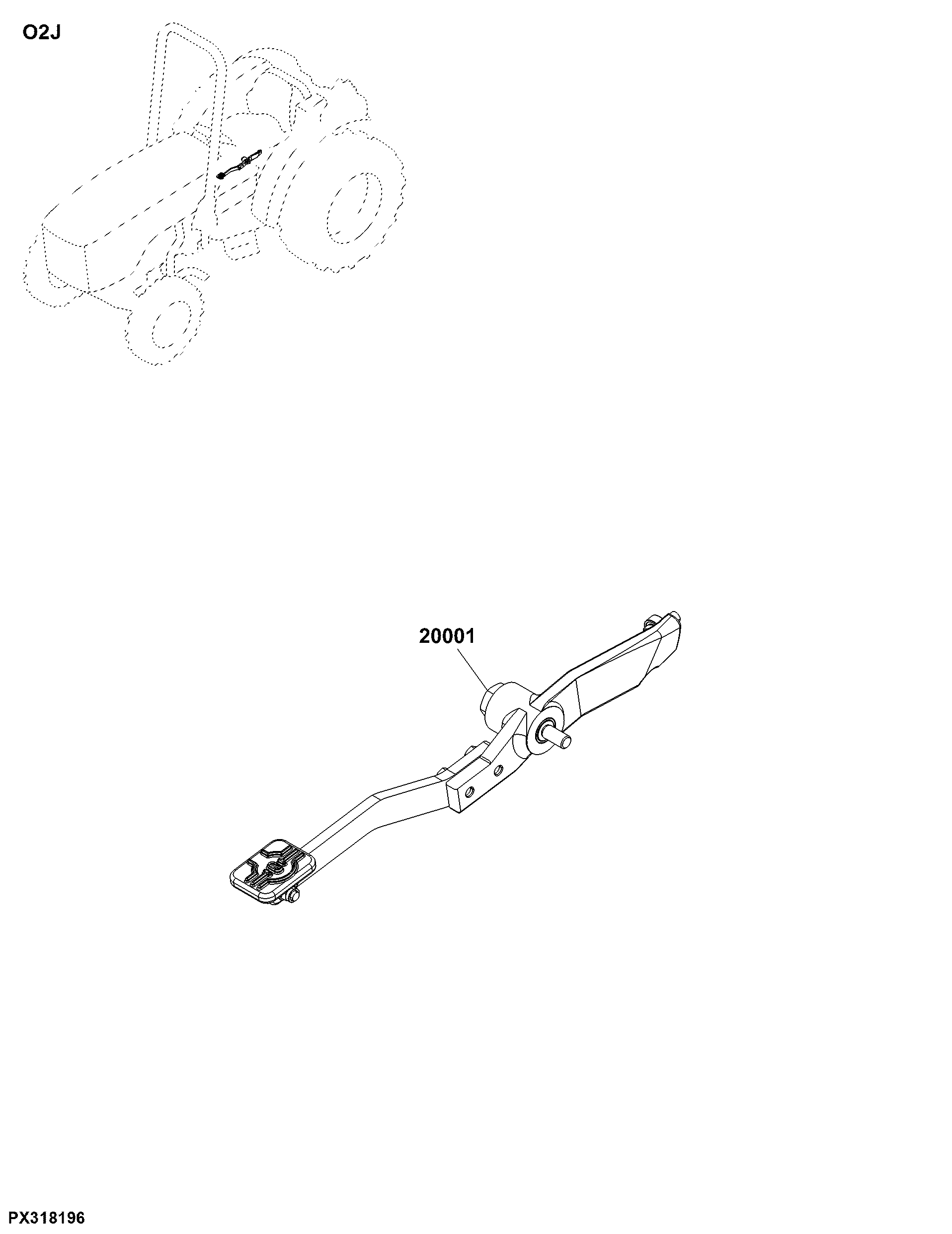 O2J Rear Differential Lock Controls