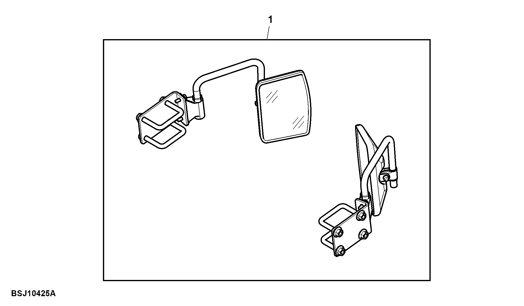 Attachment, External Mirror, OOS