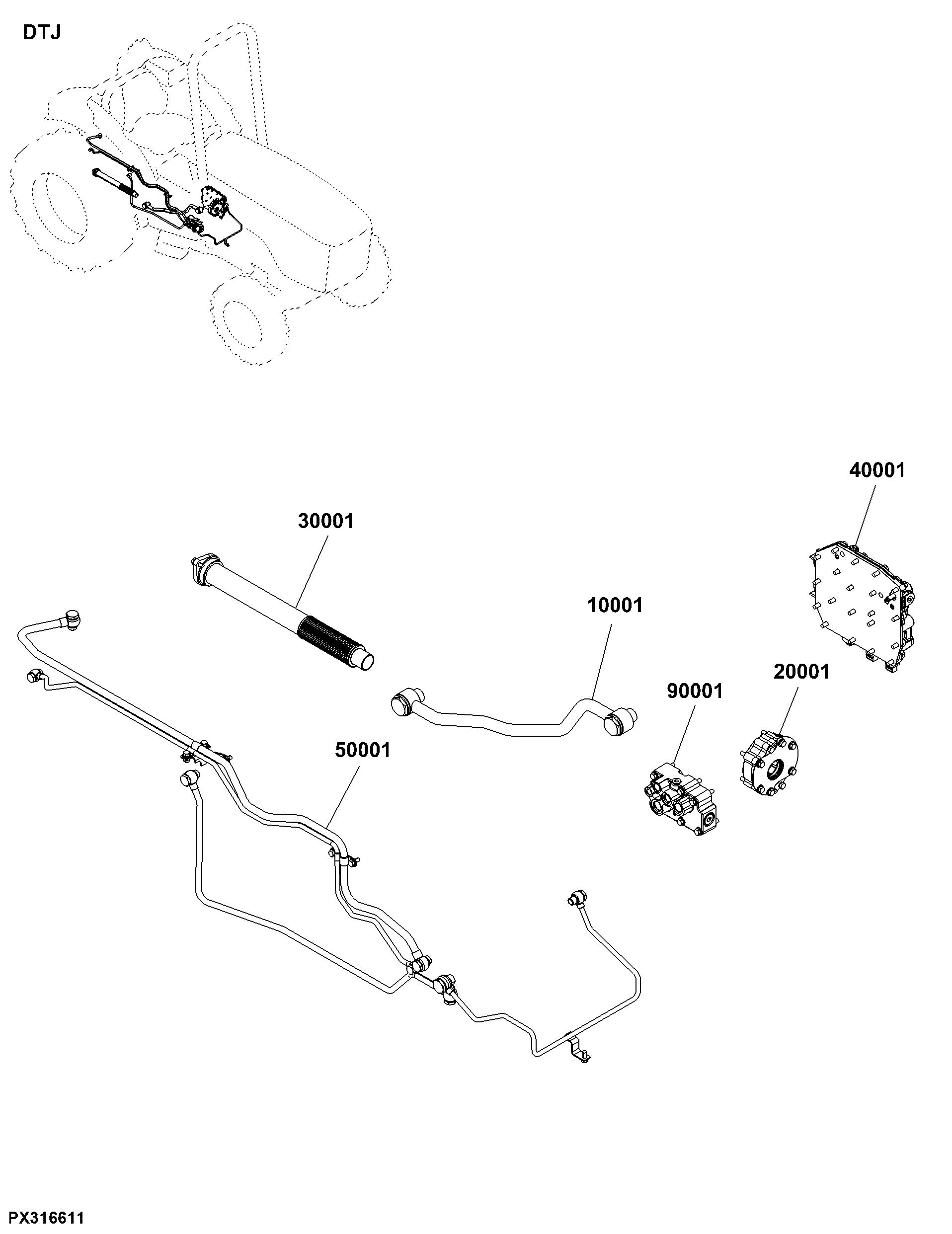 DTJ Transmission Hydraulic Modules and Assemblies