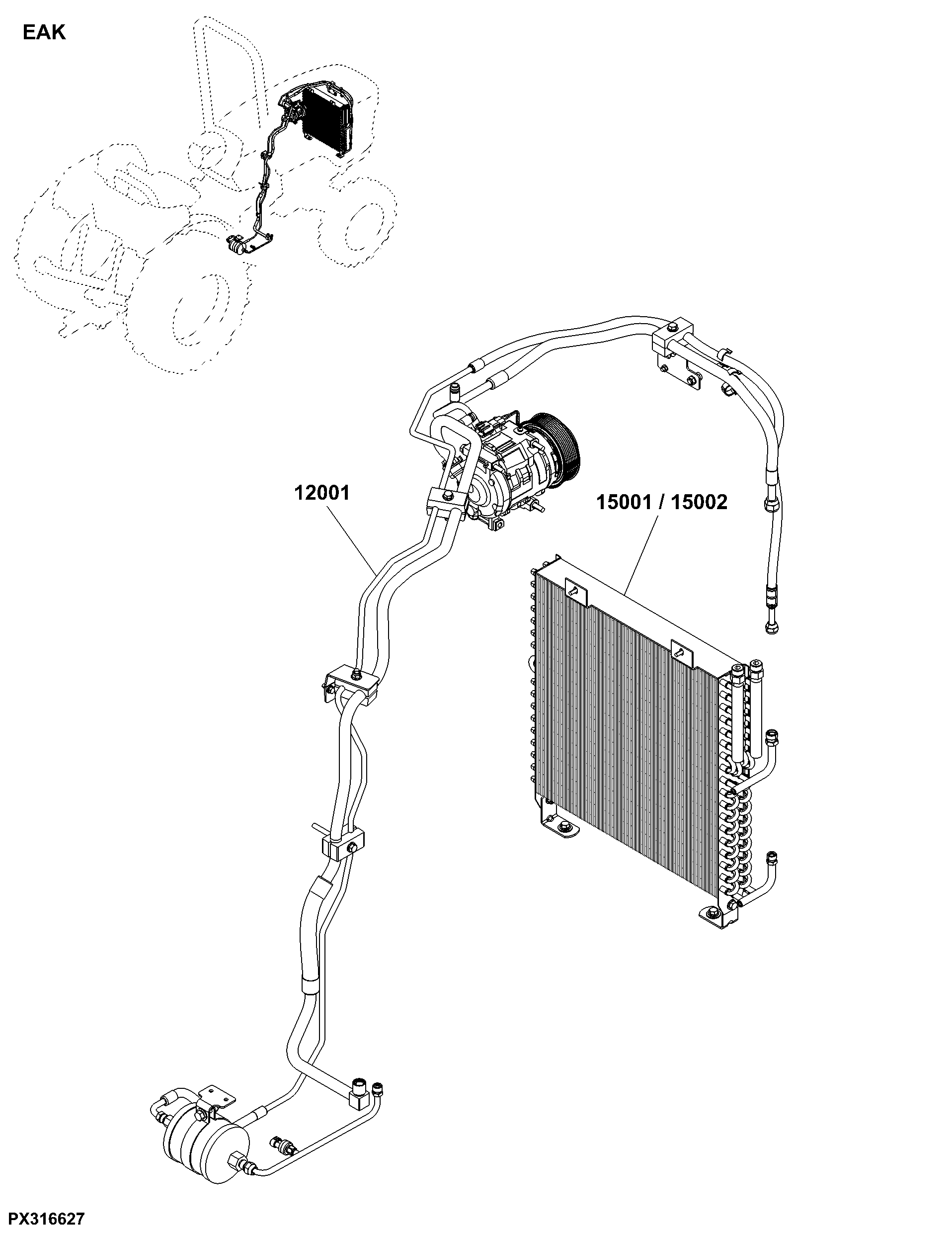 EAK Air Conditioning System, Engine Auxiliaries Related