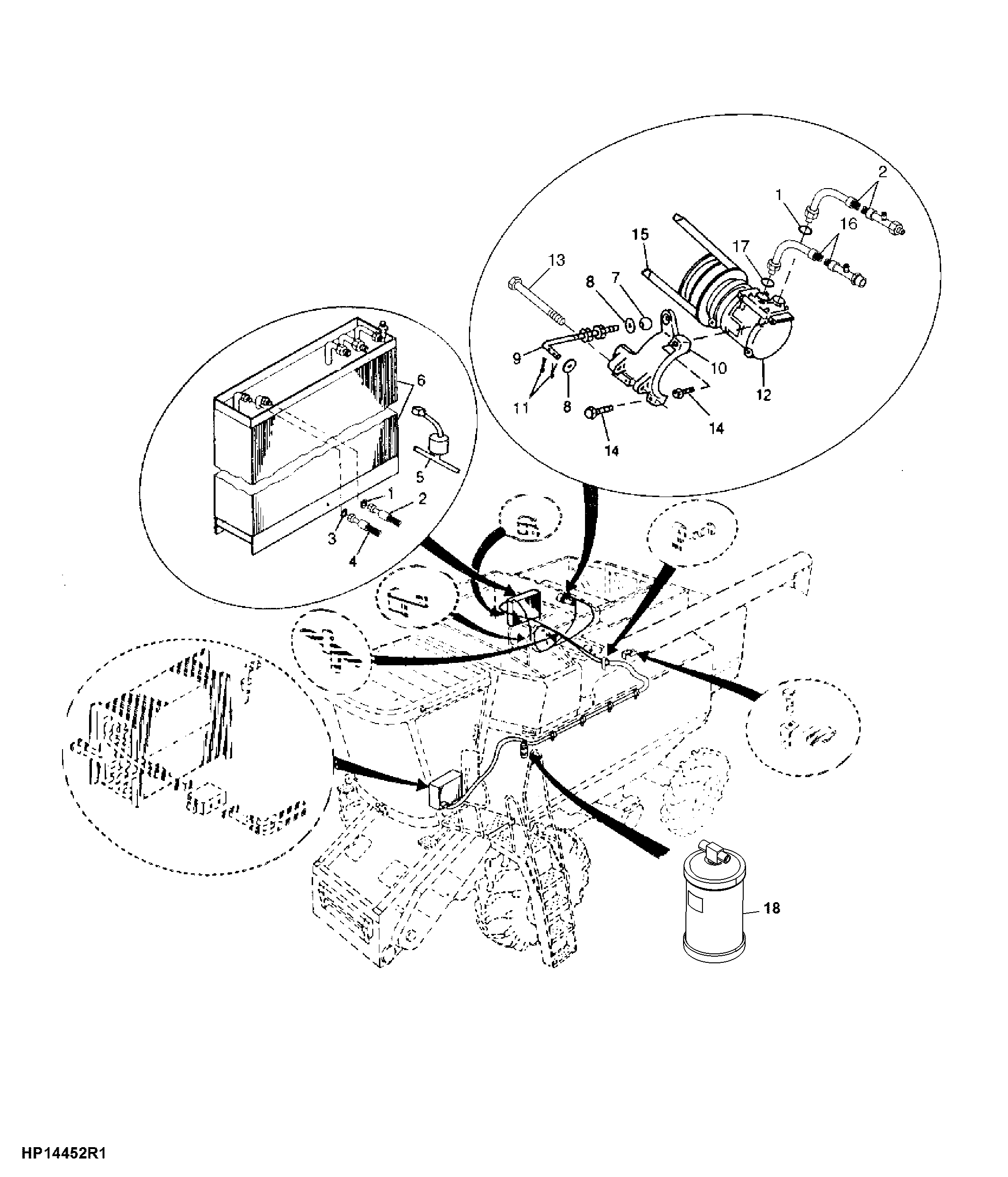 Air Conditioning System (For R134a Refrigerant) (650101 - )